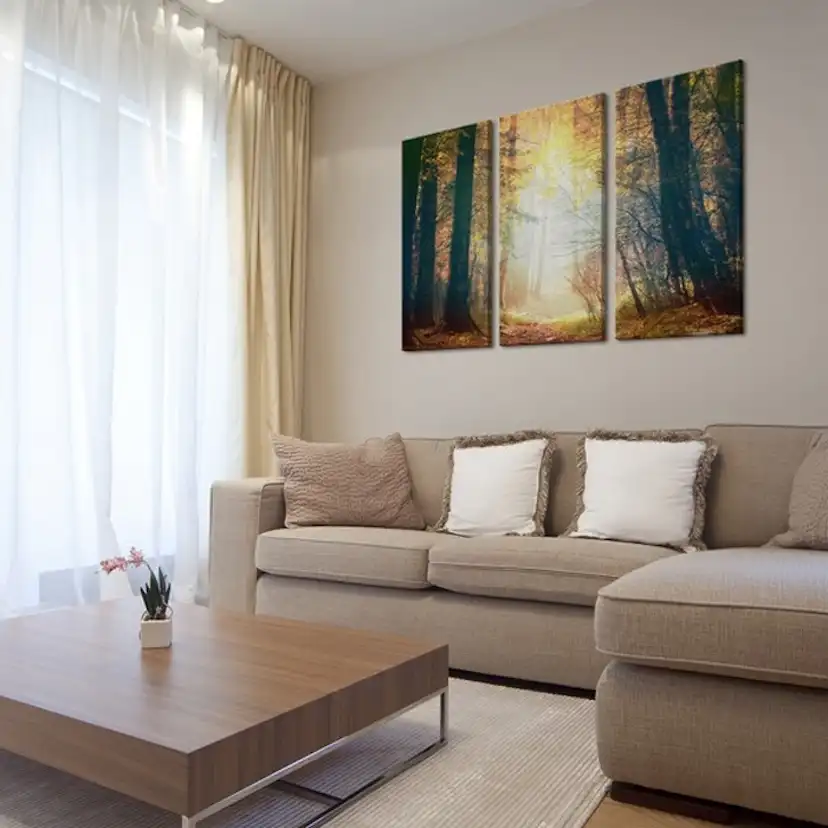 Tavla Arkiio Skönheten I Höst triptych