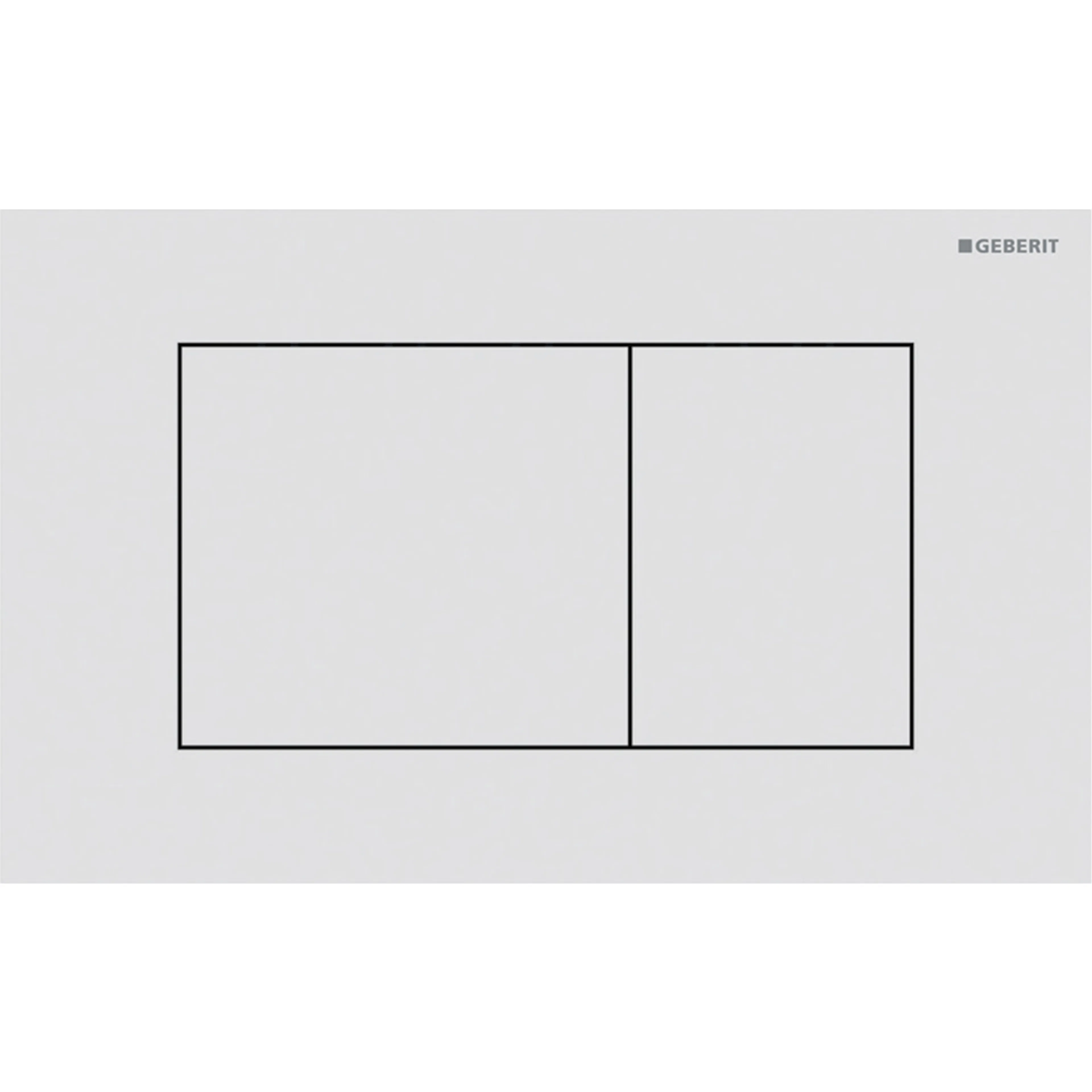 Tryckplatta matt vit/matt vit D:0,6 mm Matt vit