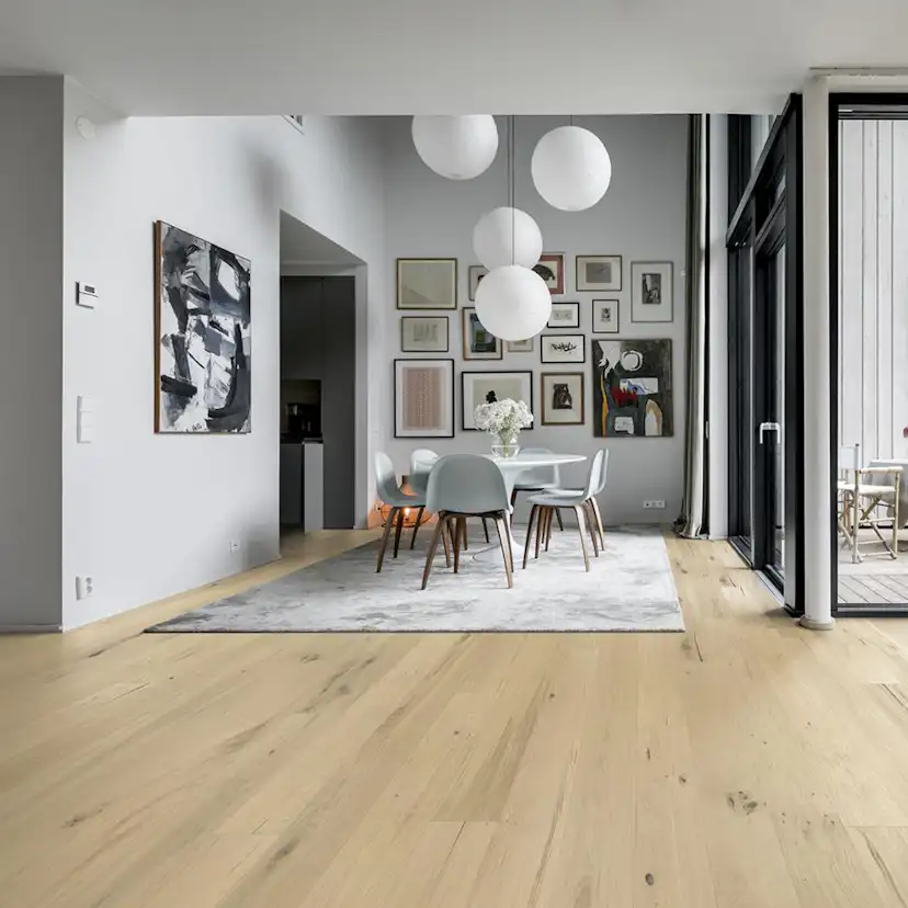 Parkettgolv Kährs Beyond Retro Frosted Oat Ultramatt Lack Ek 1-Stav