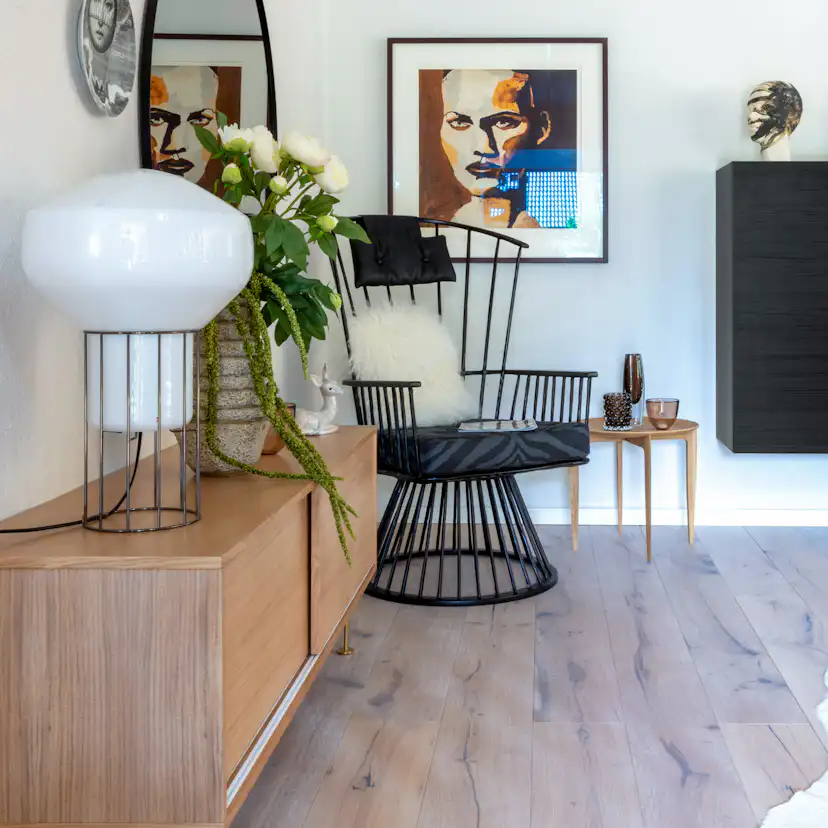 Nordic Floor Ek Villa Vit Oljad/Vaxad 1-Stav