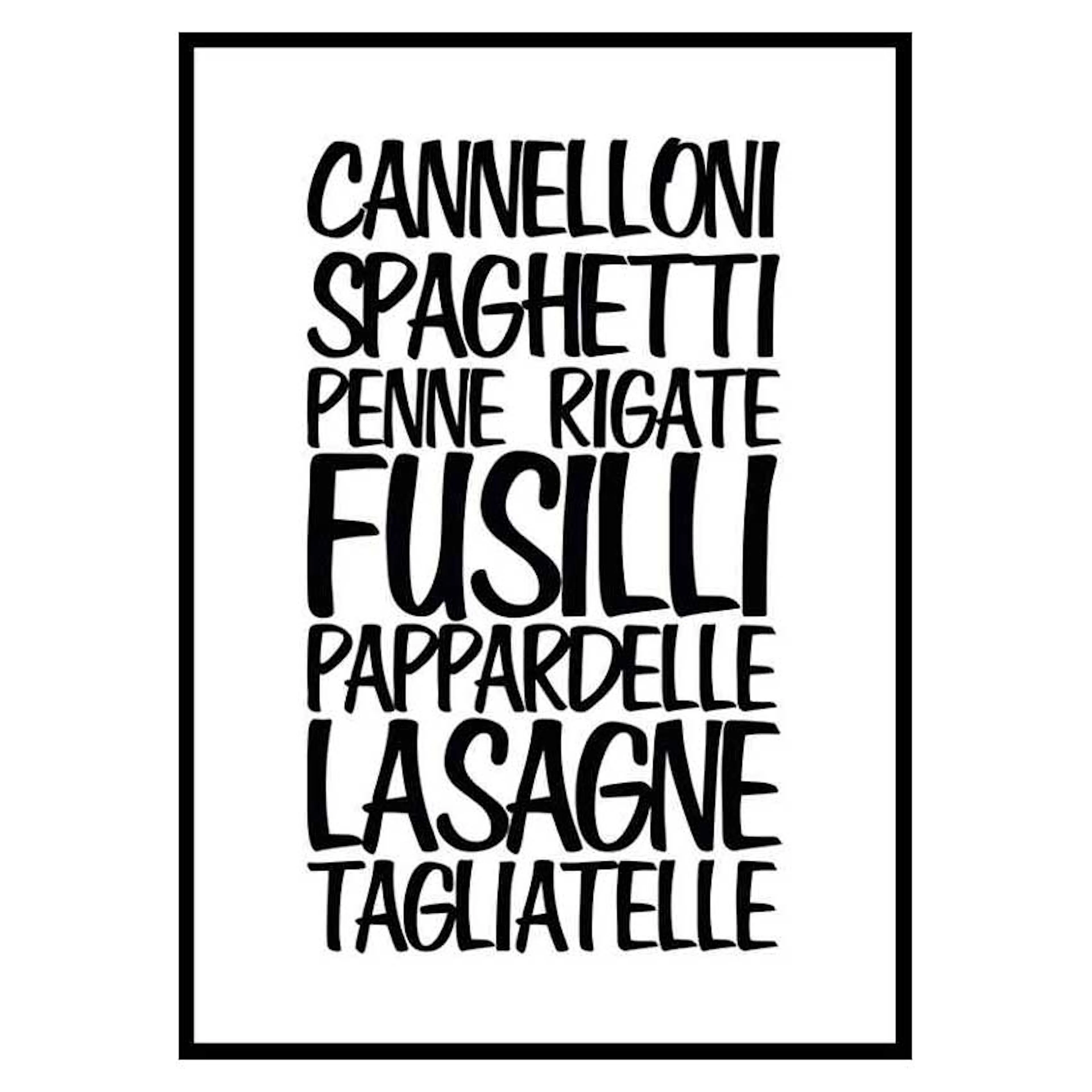 Poster Gallerix Pasta