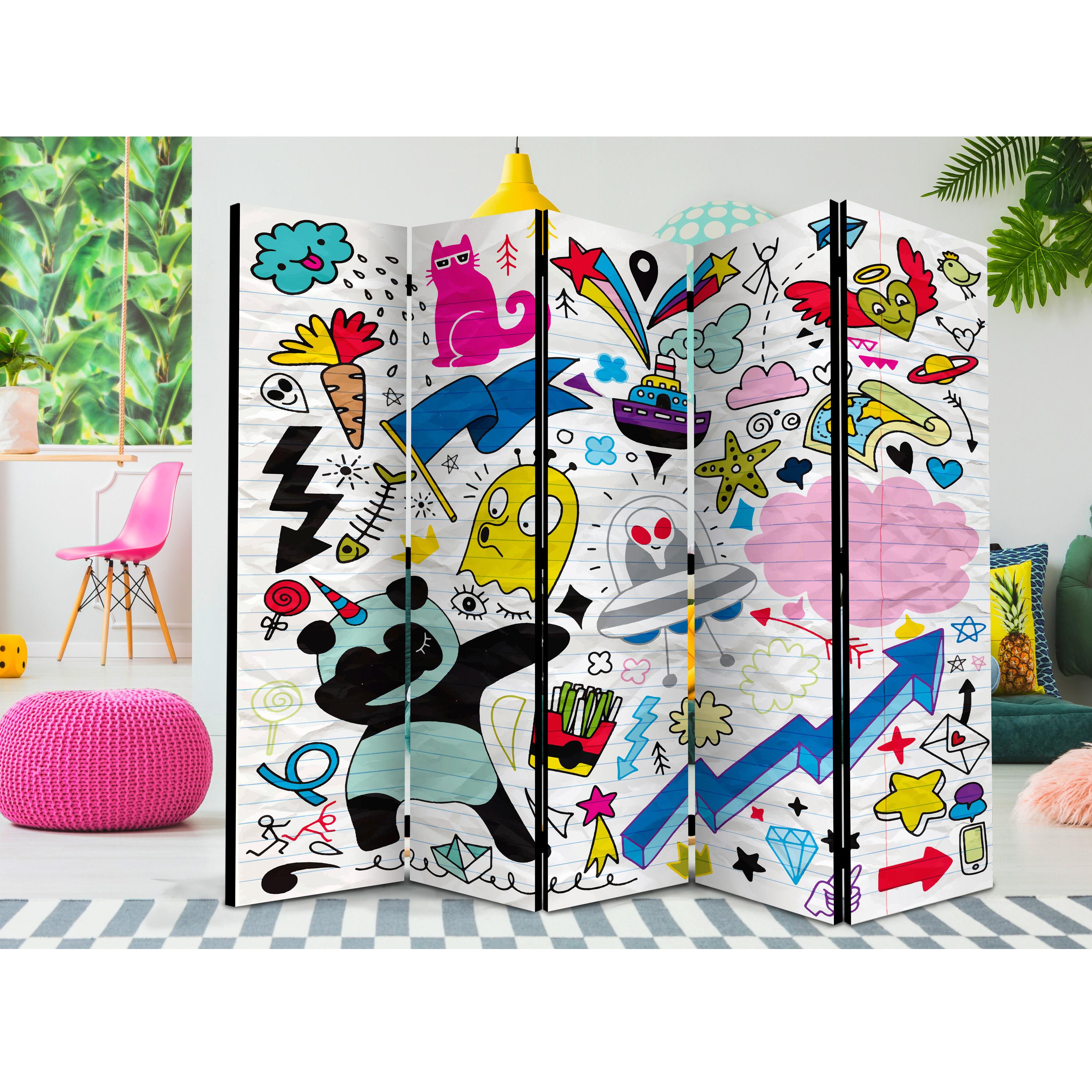 Rumsavdelare Arkiio Energetic Panda II 225x172 cm