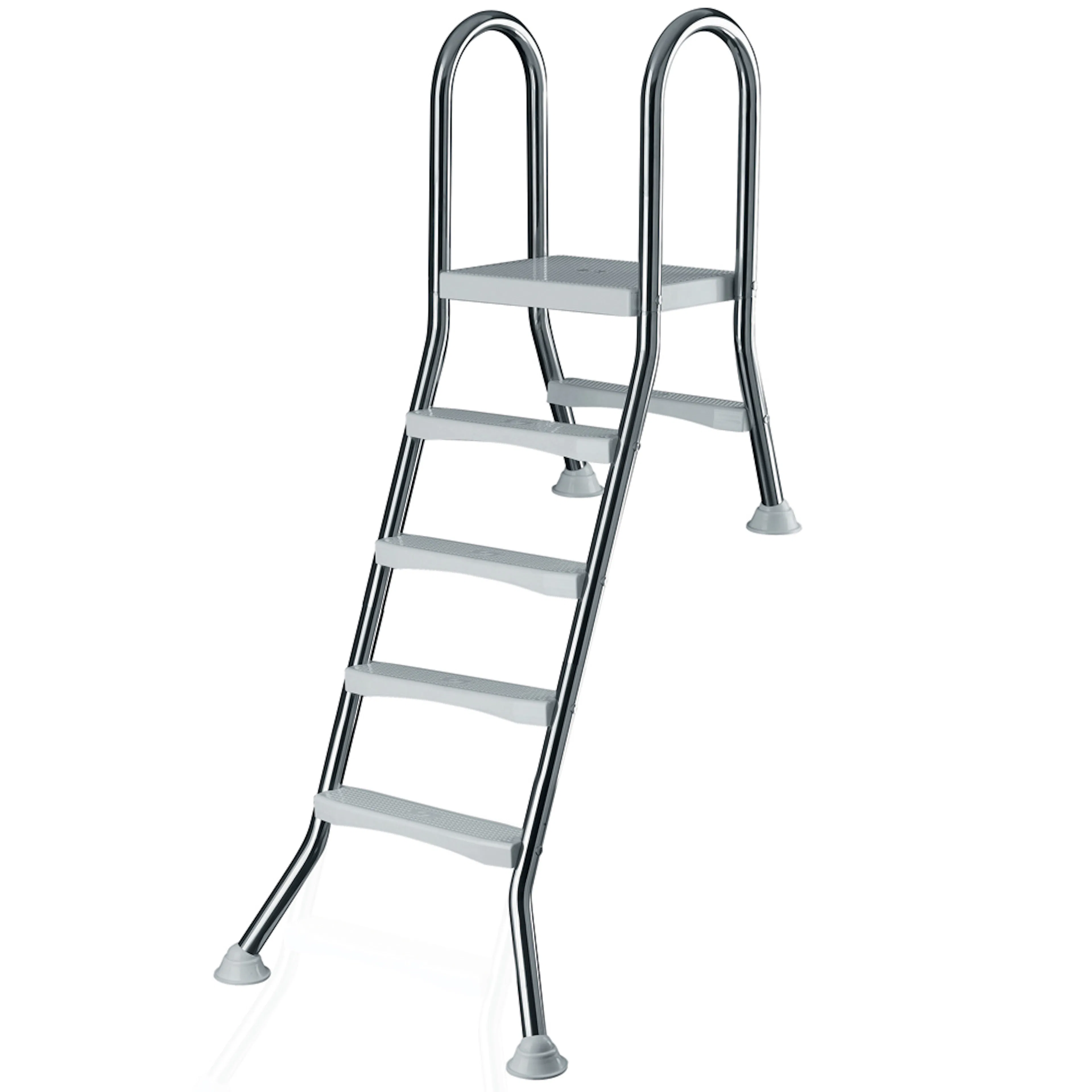 Poolstege Planet Pool för delvis nedgrävd pool