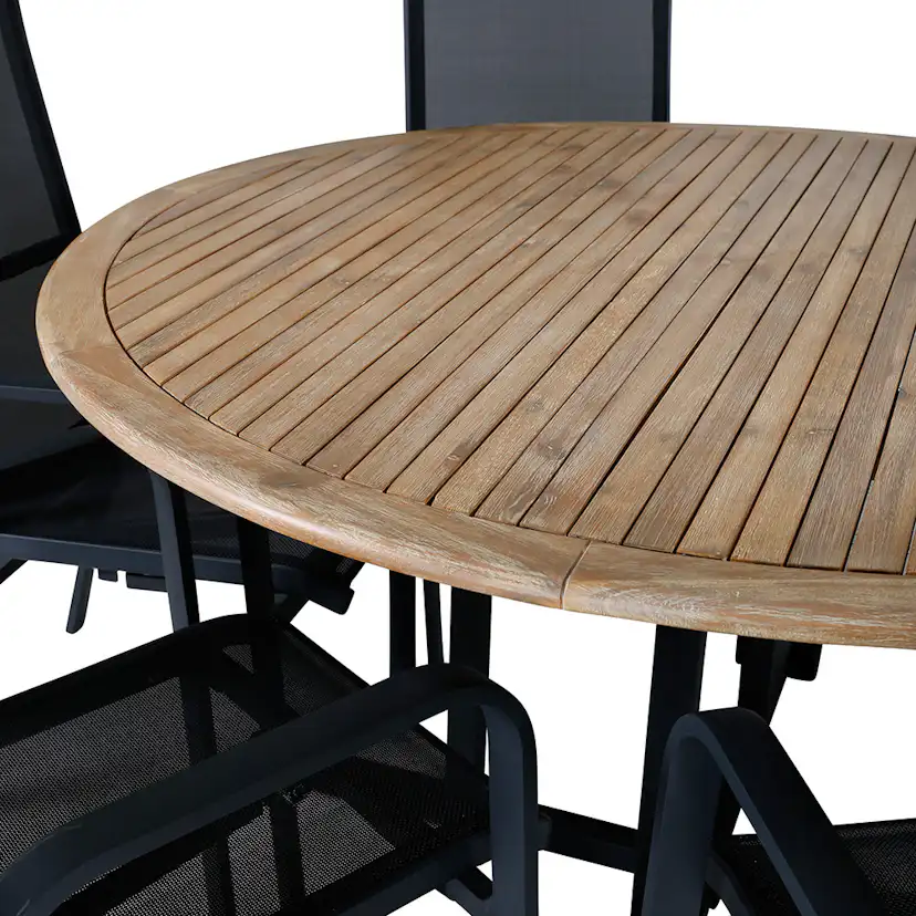 Matgrupp Venture Home Zurc med 6 Curz Matstolar