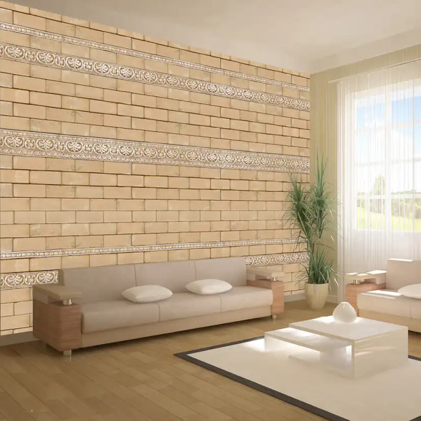 Fototapet Arkiio Brick With Ornaments