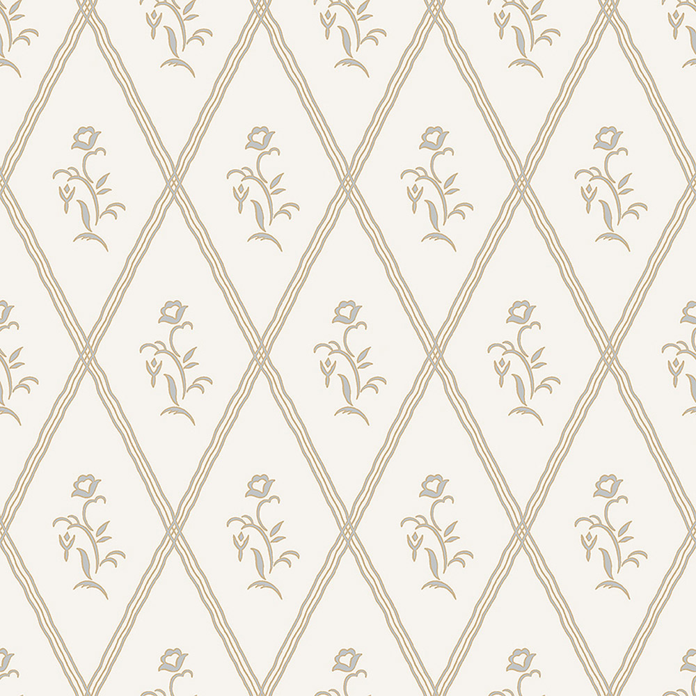 Tapet Boråstapeter Swedish Grace Signe 5505 EasyUp, Mönstrad Beige