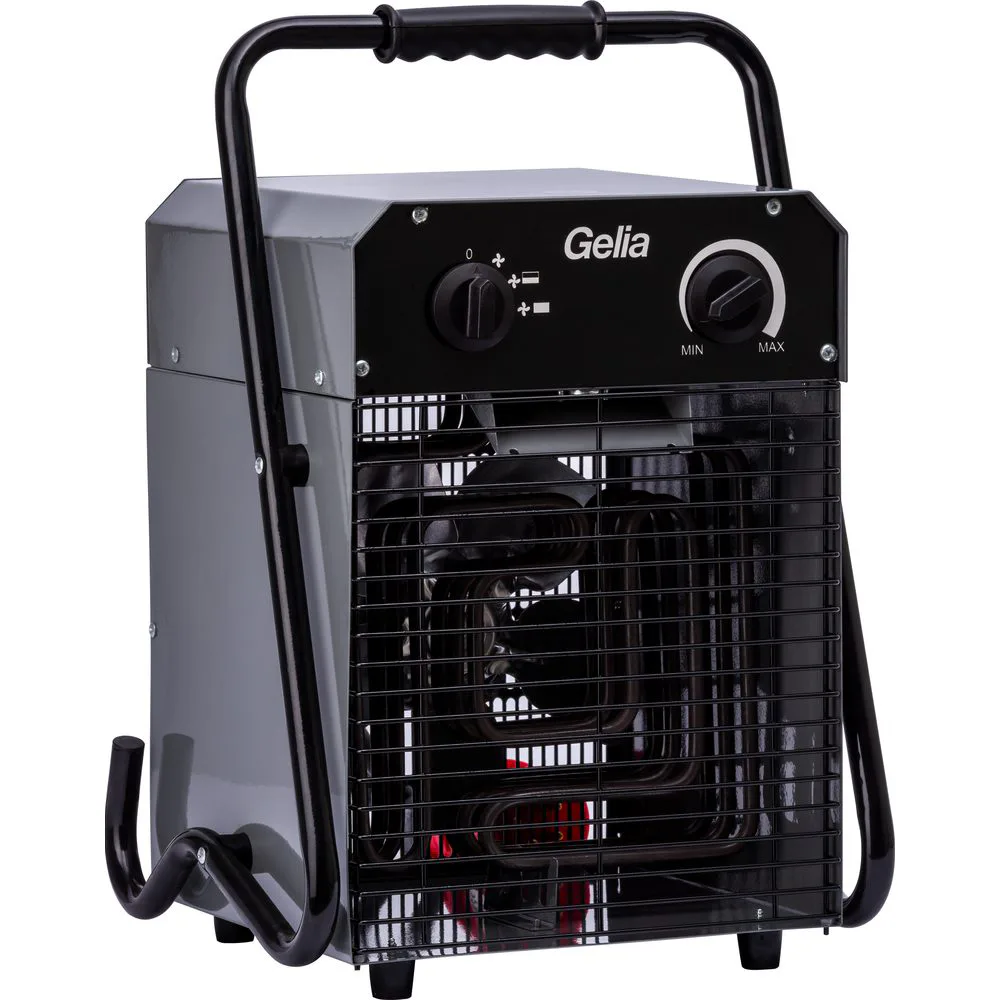 Värmefläkt Gelia Bygg 5 kW 400 V IP24 med Bärhandtag