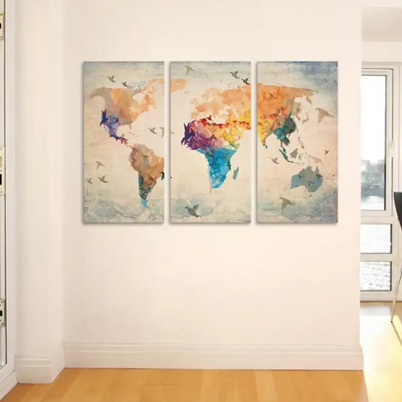 Tavla Arkiio Free As A Bird Triptych