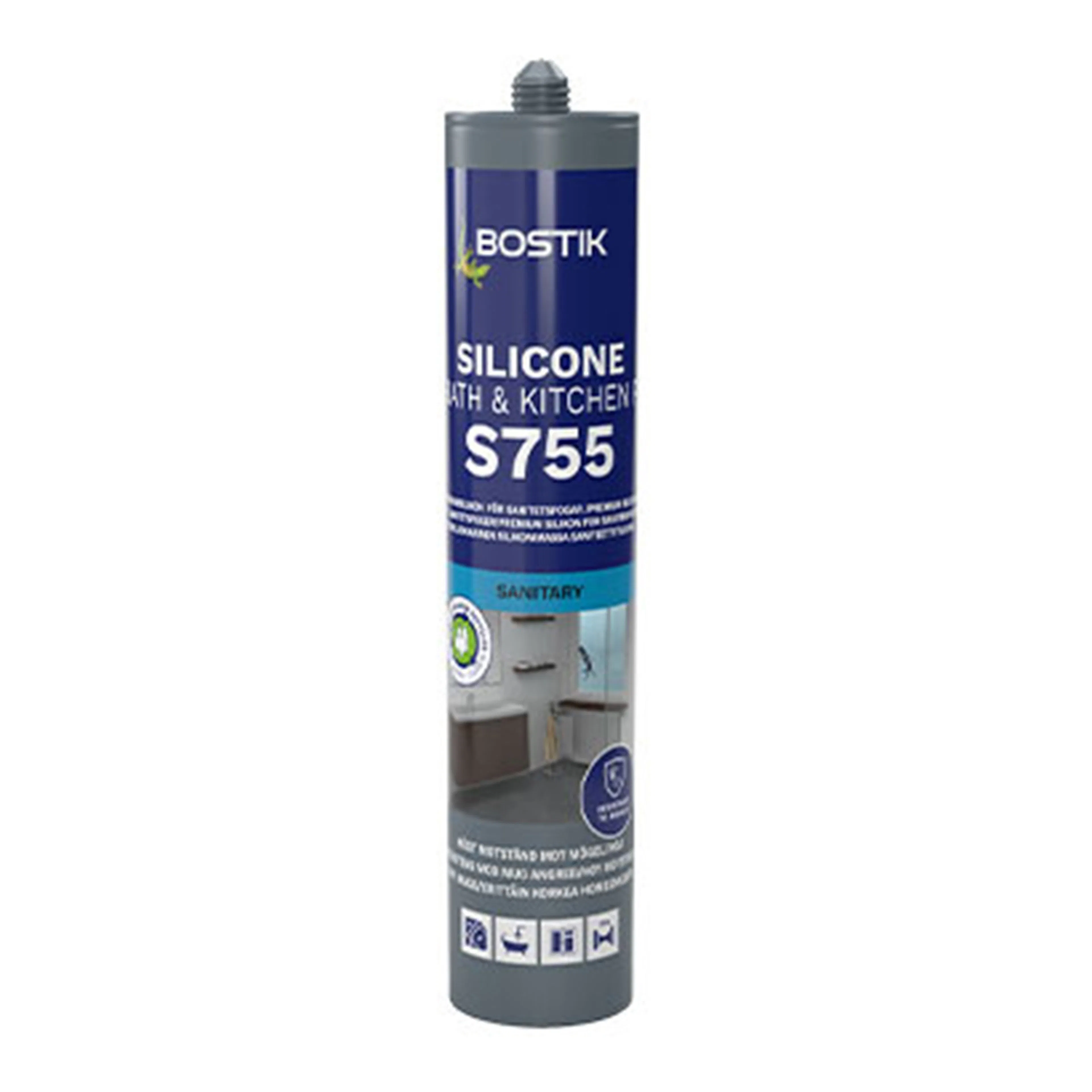 Silikonfogmassa Bostik S755 Bath & Kitchen