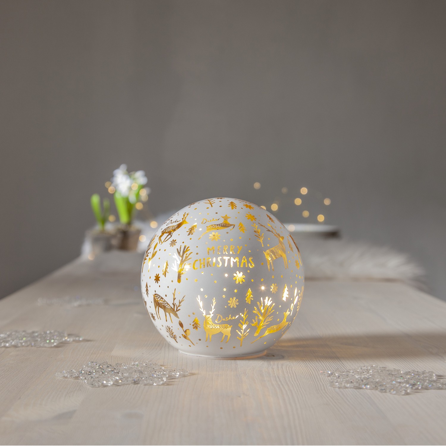 Glasdekoration Star Trading MerryX-mas