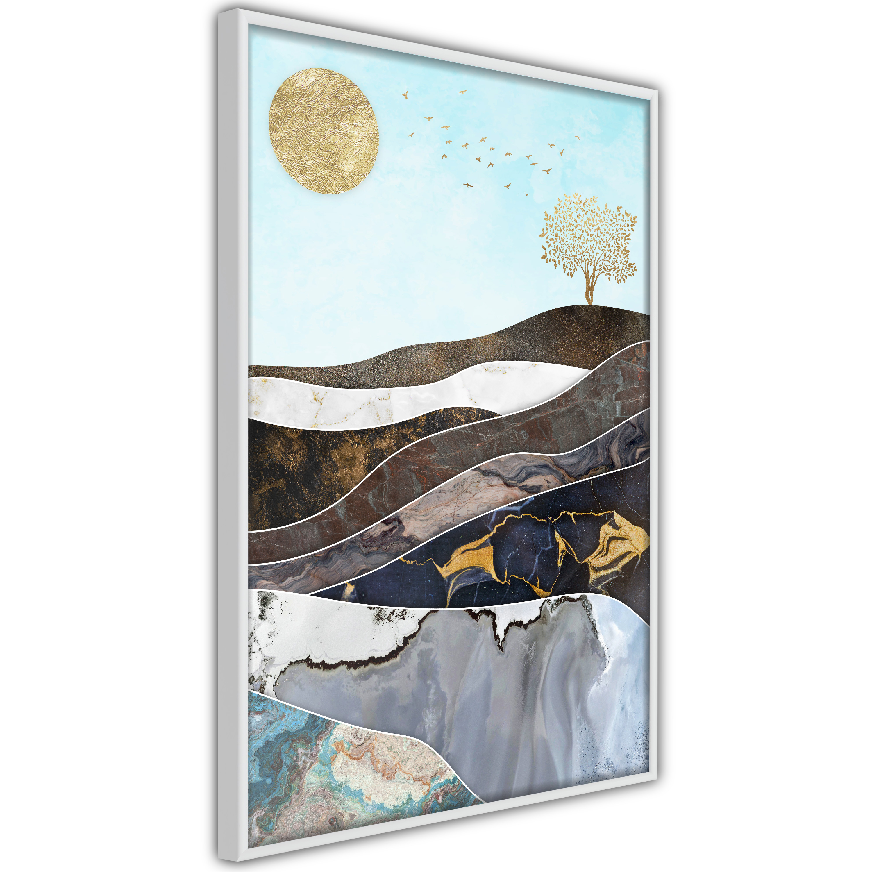 Poster Artgeist Affisch Layers of Earth