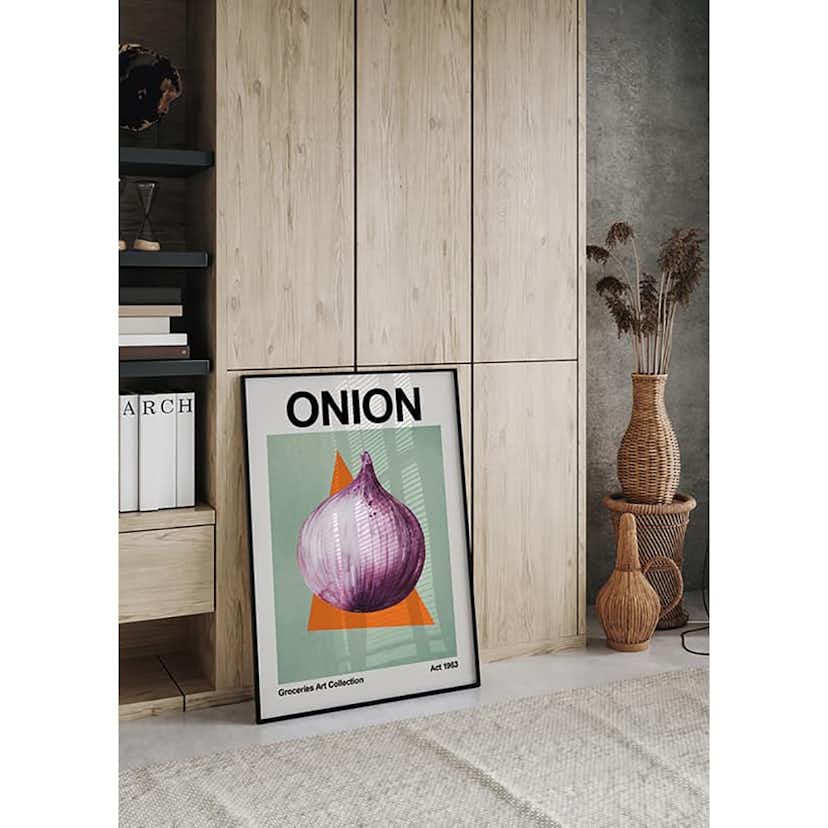 Poster Gallerix Onion Vintage Art