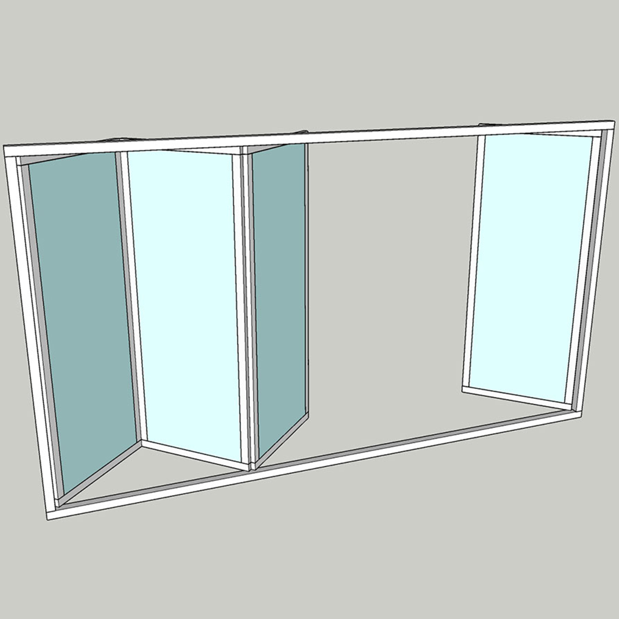 Vikparti Allvy Sunroom s30 4-Delad