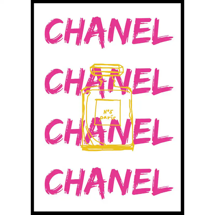 Poster Gallerix Chanel In Pink