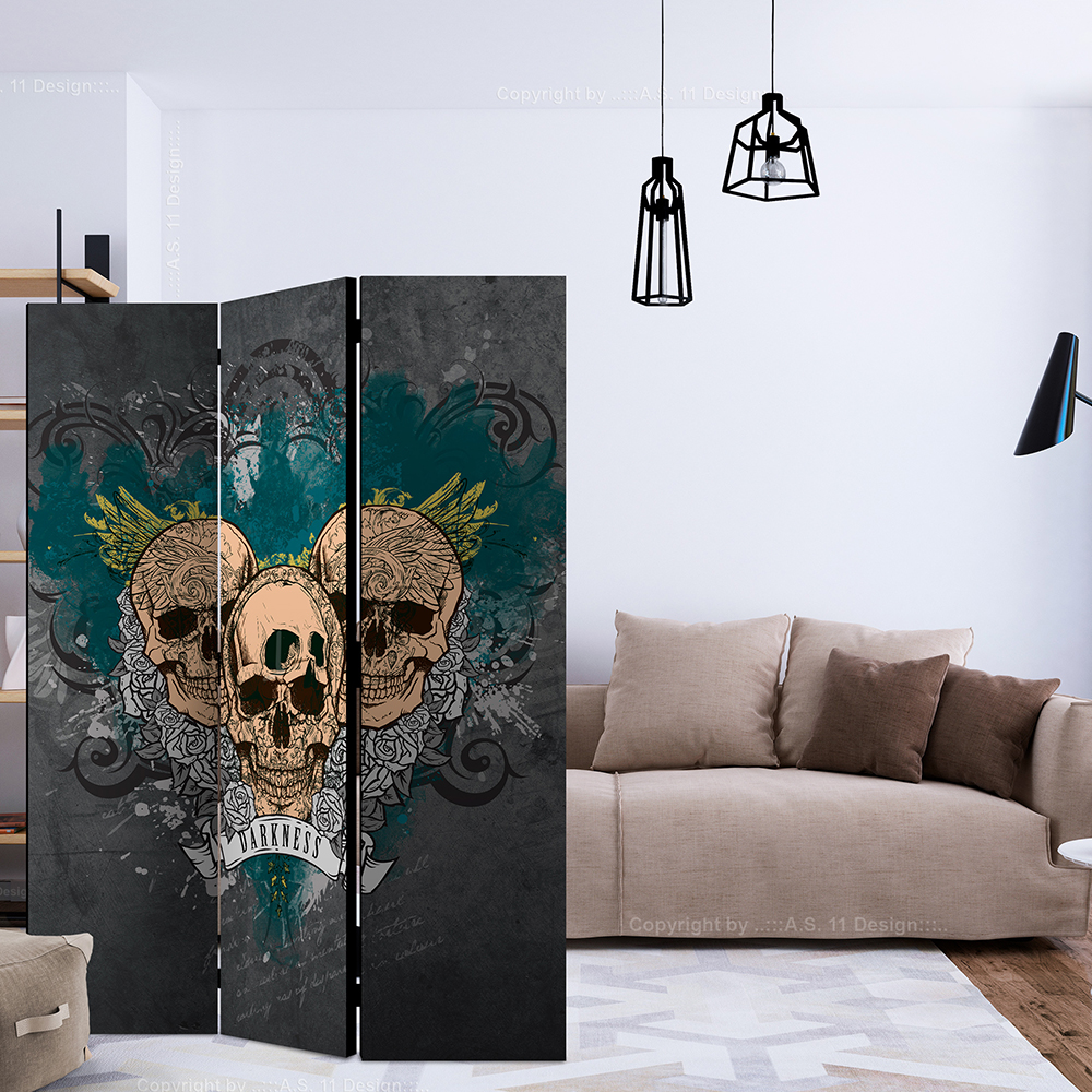 Rumsavdelare Skärmvägg Arkiio Darkness II 135x172 cm