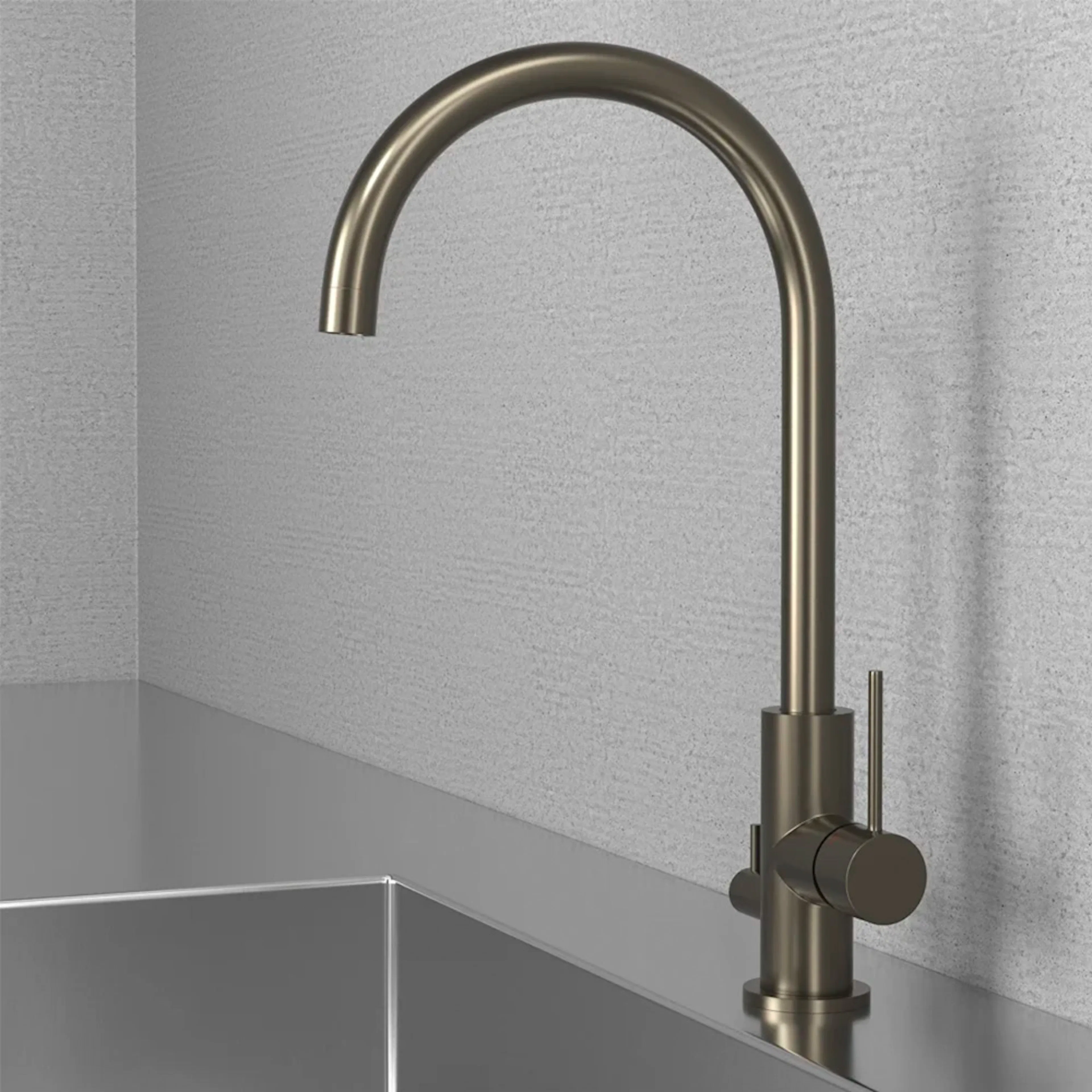 Köksblandare Scandtap Steel Equip Rostfritt Stål
