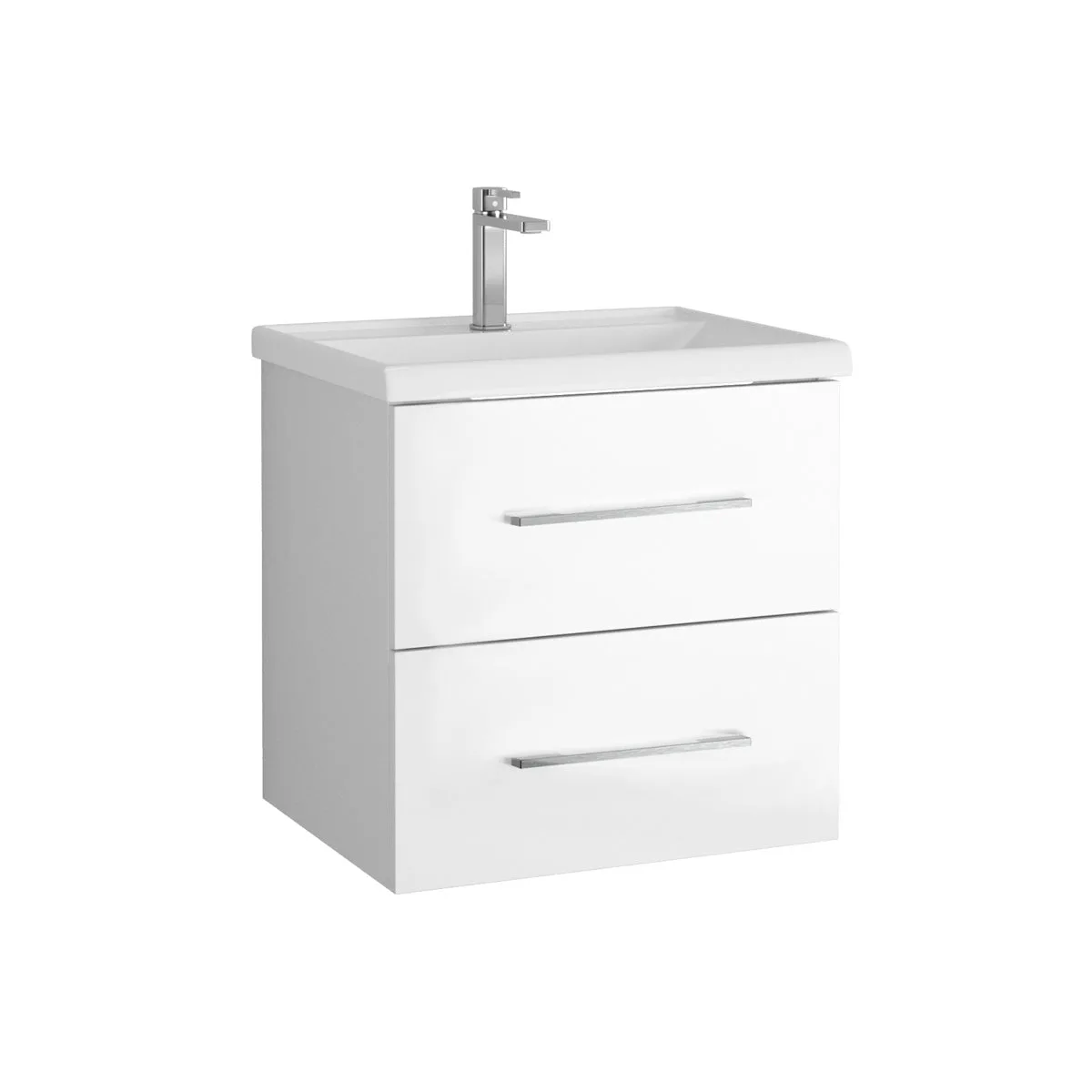 Badrumsmöbel Set Tenfors Linnea 50 cm Vit Matt