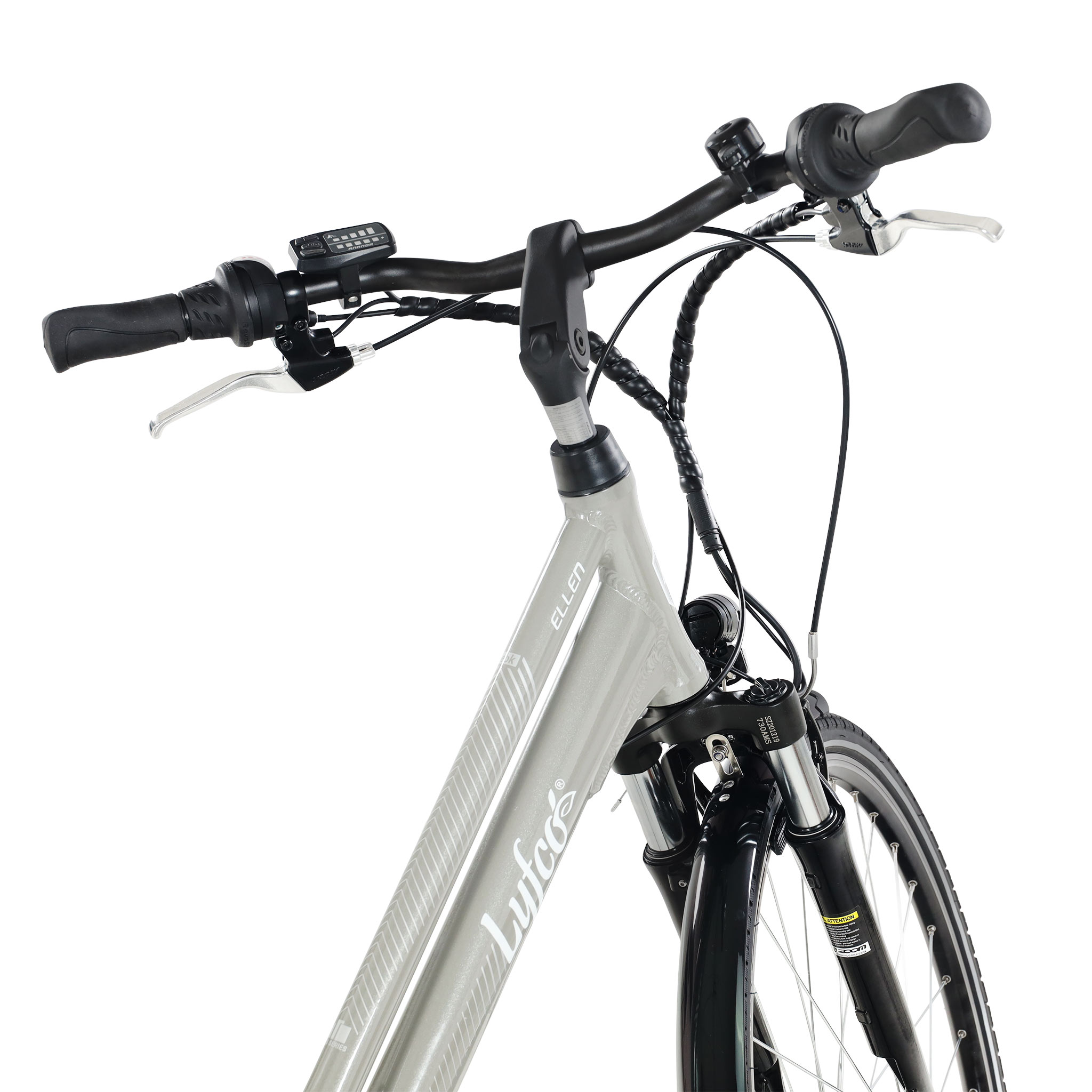 Elcykel Lyfco Dam 28" - Ellen 10,4 Ah Silver