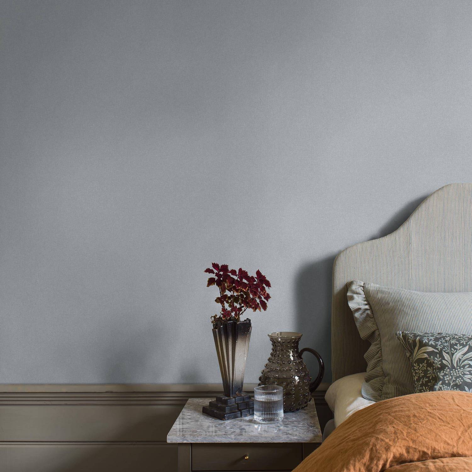 Tapet Boråstapeter Canvas Blue 6133