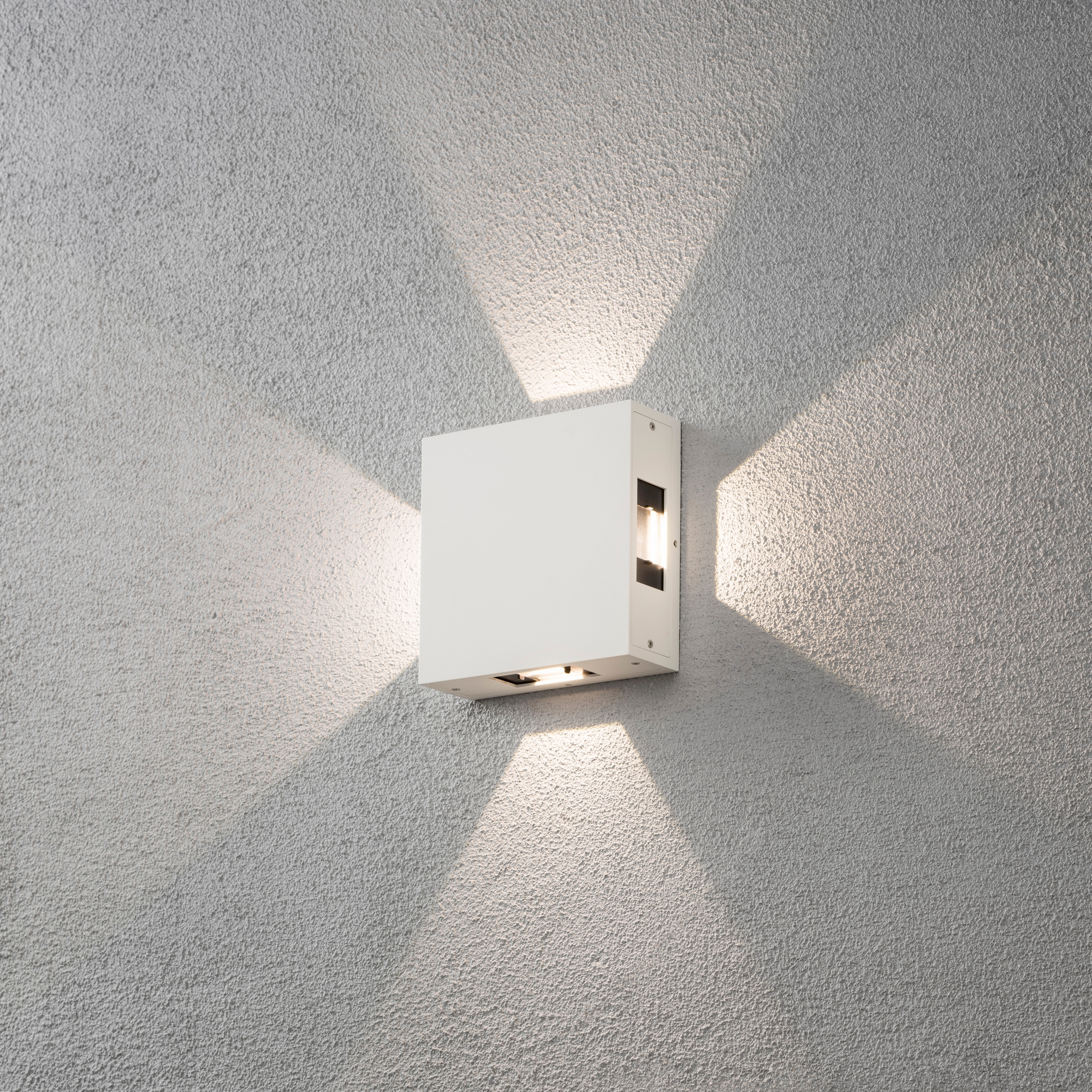 Vägglykta Gnosjö Konstsmide Cremona 4x3W High Power LED
