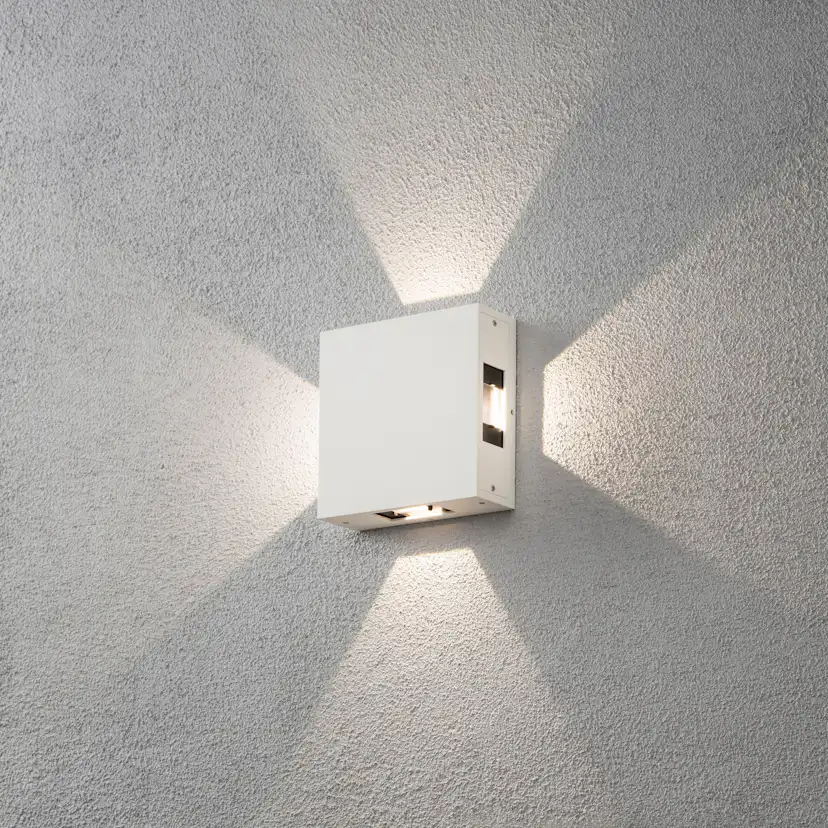Vägglykta Gnosjö Konstsmide Cremona 4x3W High Power LED