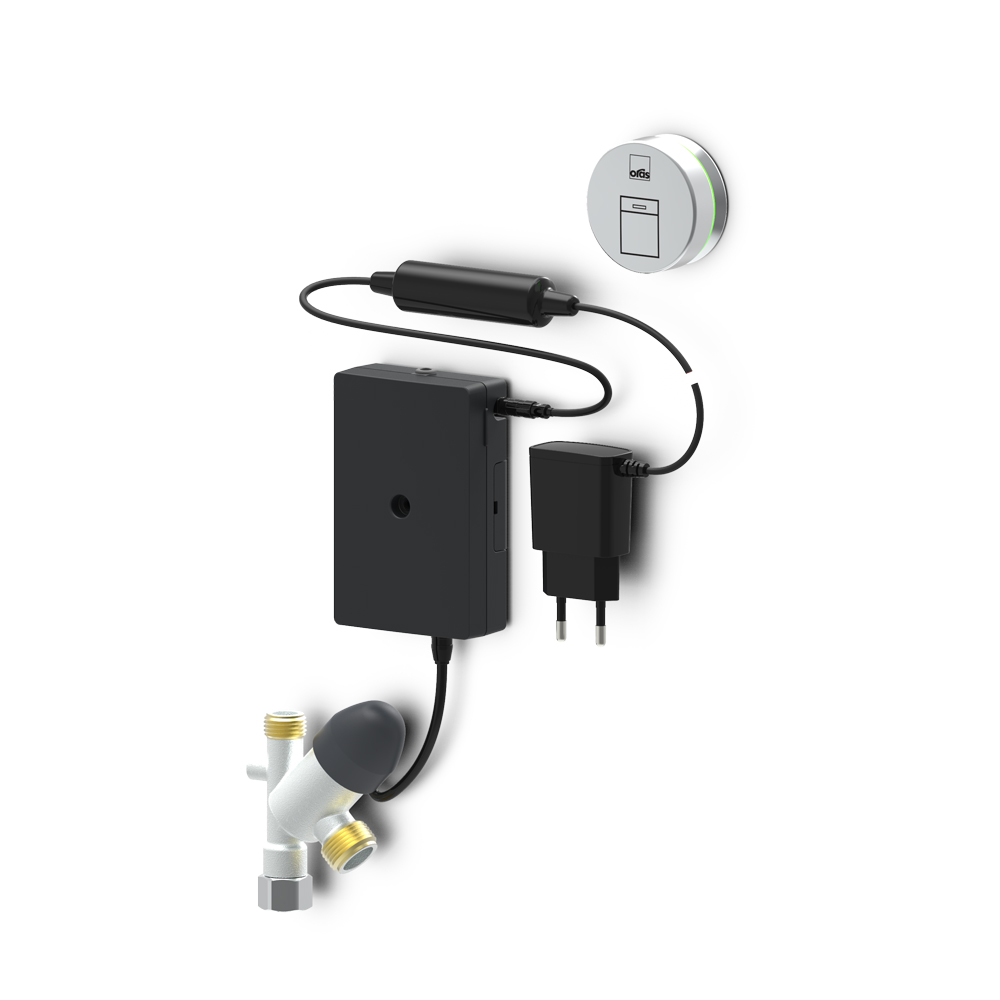 Diskmaskinsavstängning Oras Trådlös Vattenavstängning Krom