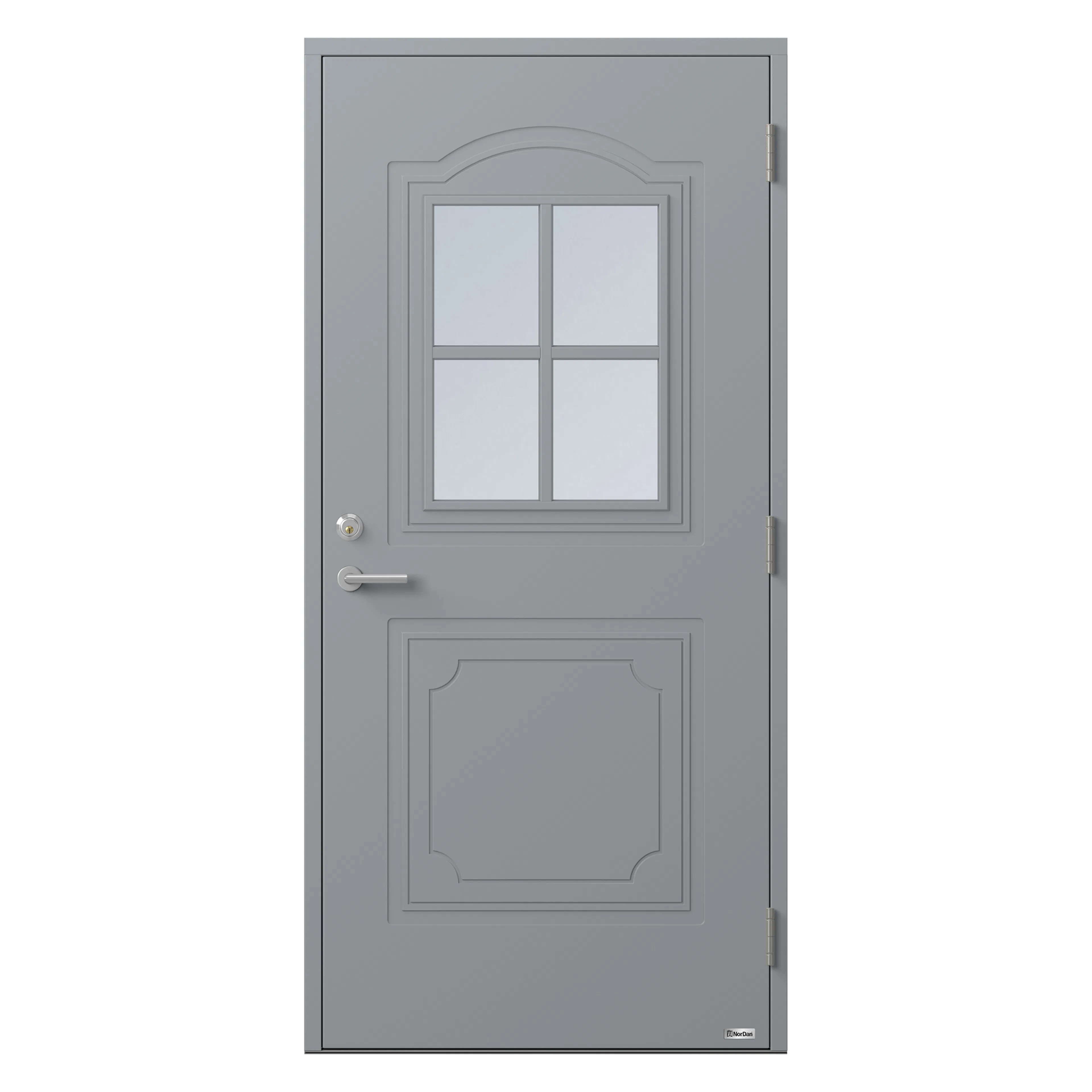 Jungfrun 955G 10X21 V RAL 7040 BxH: 100x210 Vänster, RAL 7040, Ljusgrå