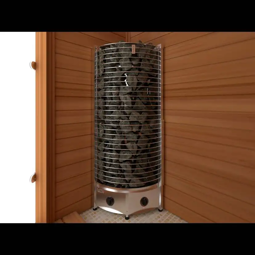 Bastuaggregat Sawo Tower Hörn TH3 45NS 4,5 kW, TH3-45NS-CNR- NS (kräver gränssnitt och strömstyrenhet), 4.5 Kw