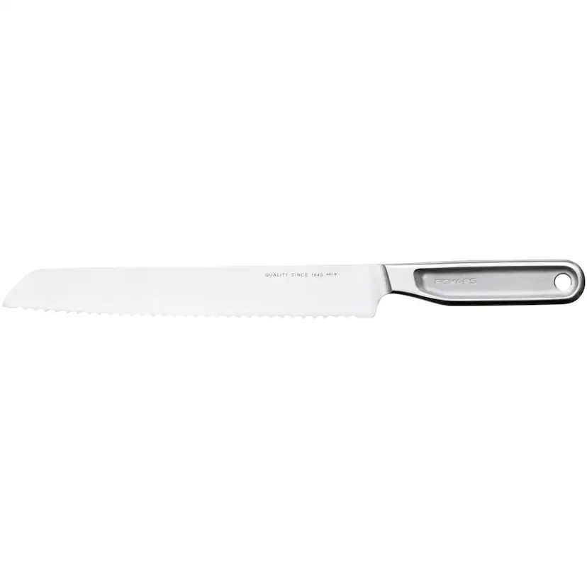Brödkniv 22 cm Fiskars All Steel – Tandad Kniv i Rostfritt Stål