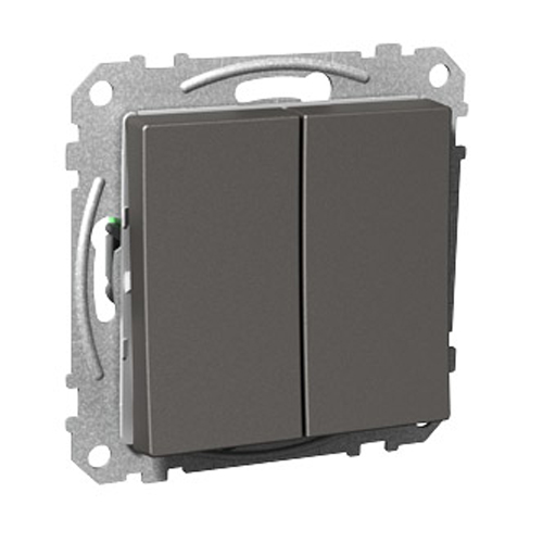 Strömbrytare Schneider Electric Exxact Kron Infälld