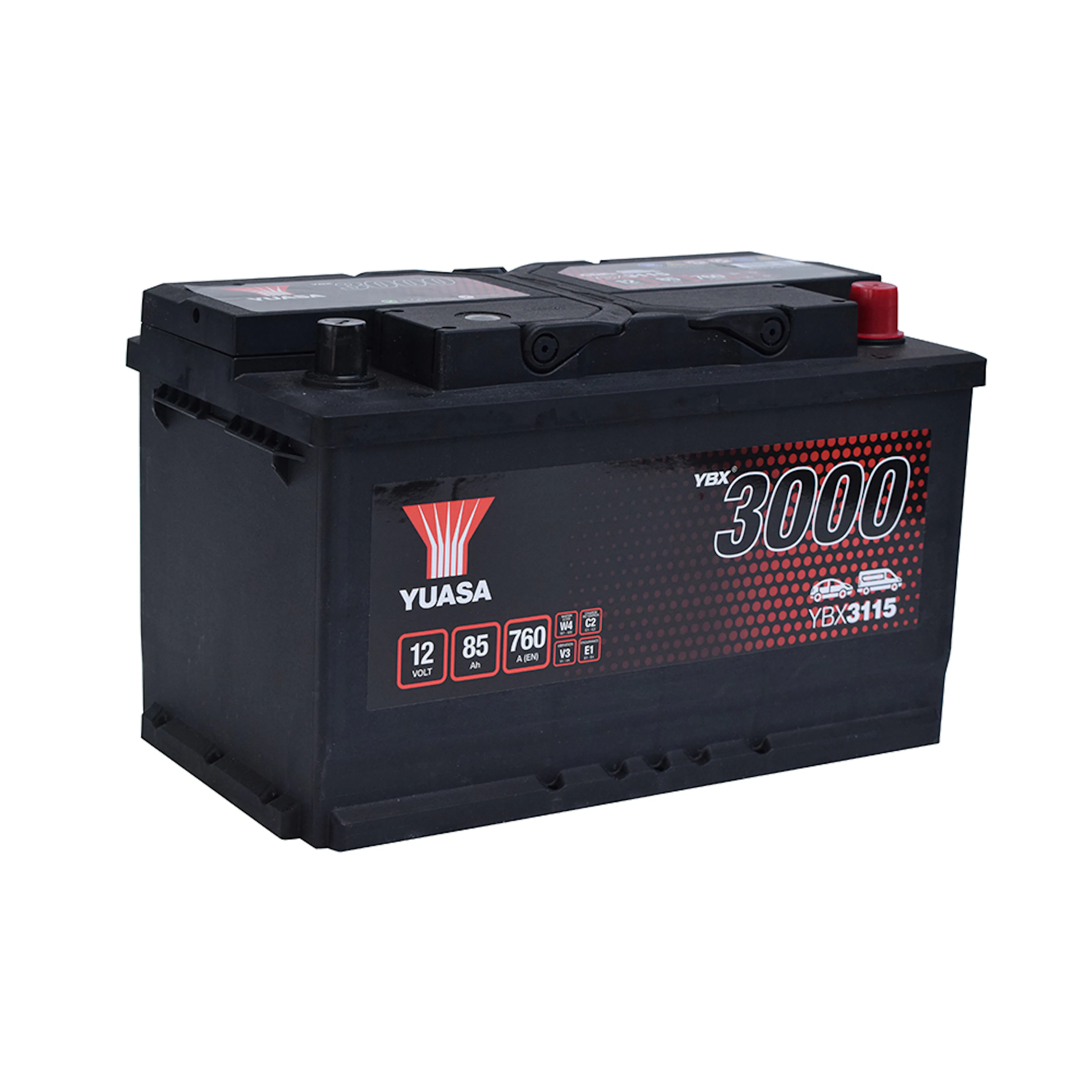 Startbatteri Yuasa 3000 85Ah 760A