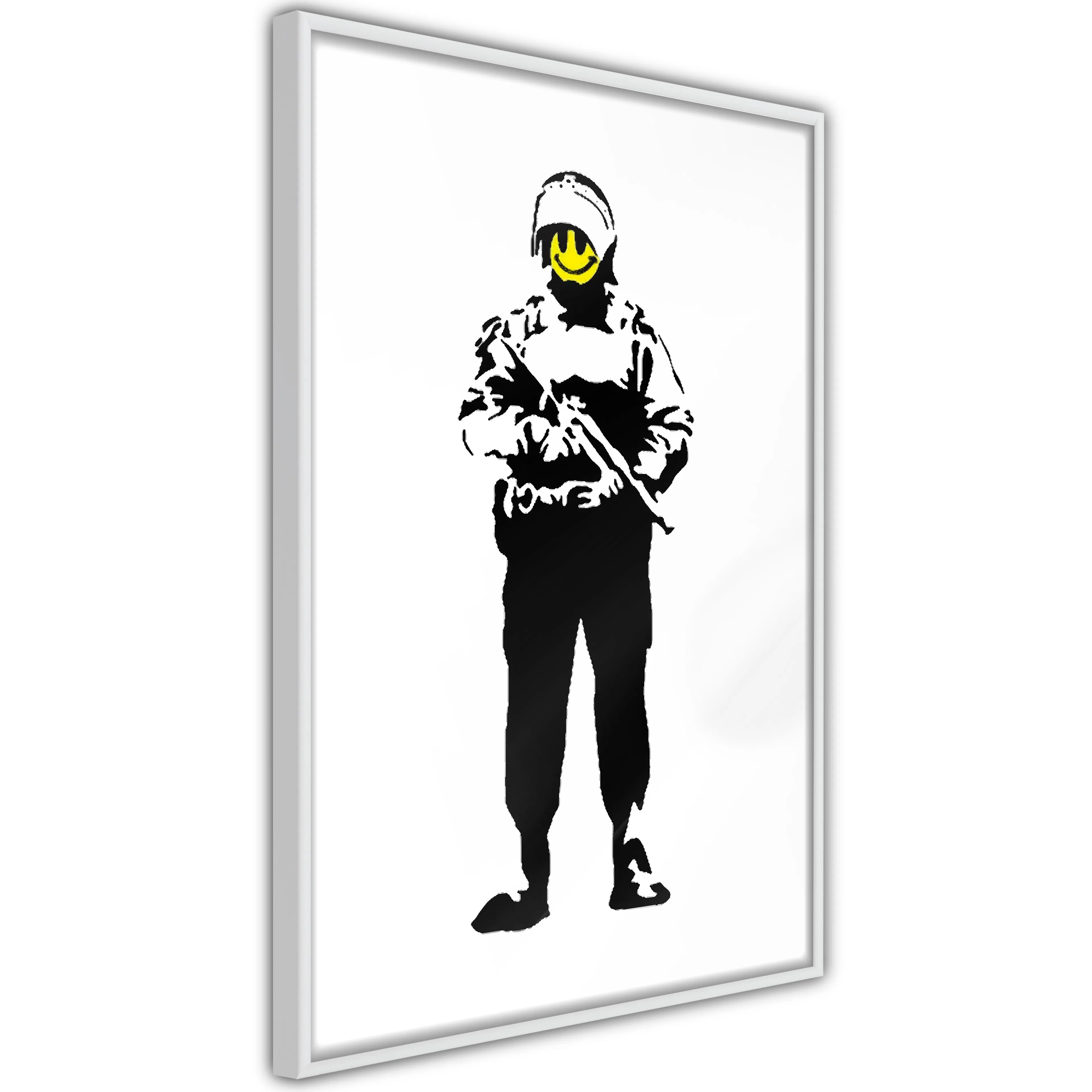 Poster Artgeist Affisch Smiling Policeman