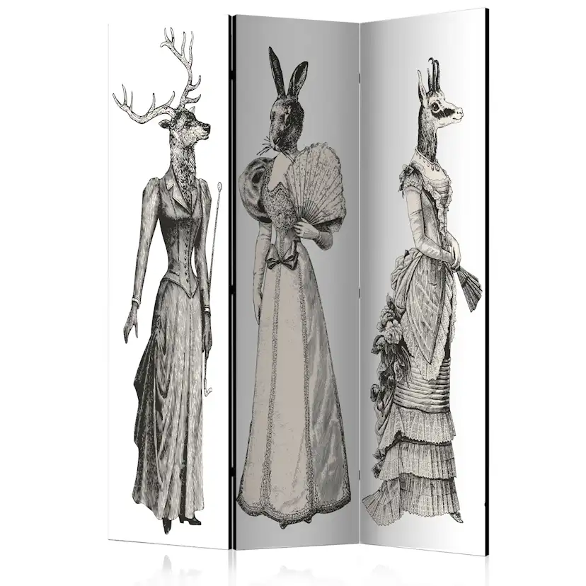 Rumsavdelare Arkiio Chic Zoo 135x172 cm