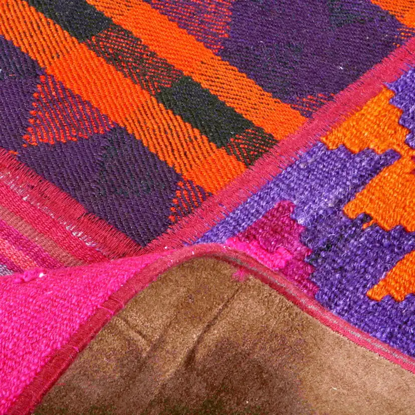 Persisk Patchworkmatta Arkiio Kelim Flerfärgad 153x207