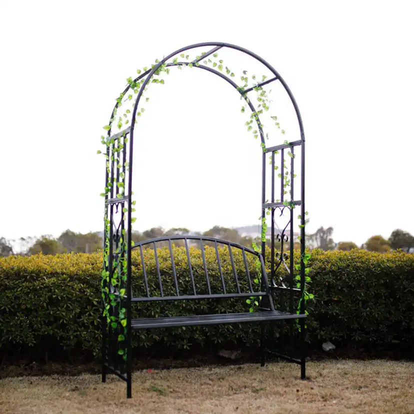 Rosenbåge Metalcraft med Sittbänk