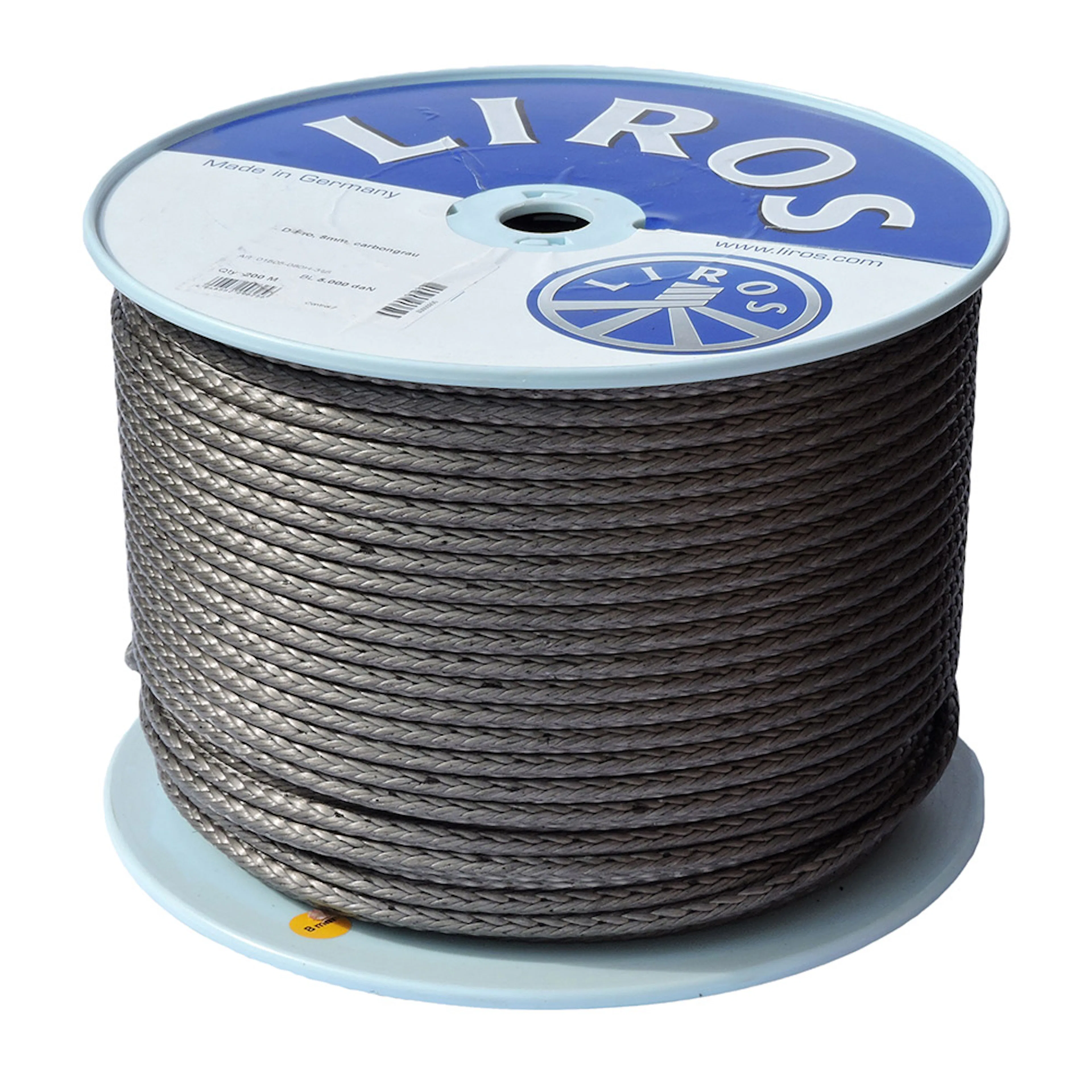 Utgödslingsrep Dyneema 8 mm 200 m / spole 8 mm