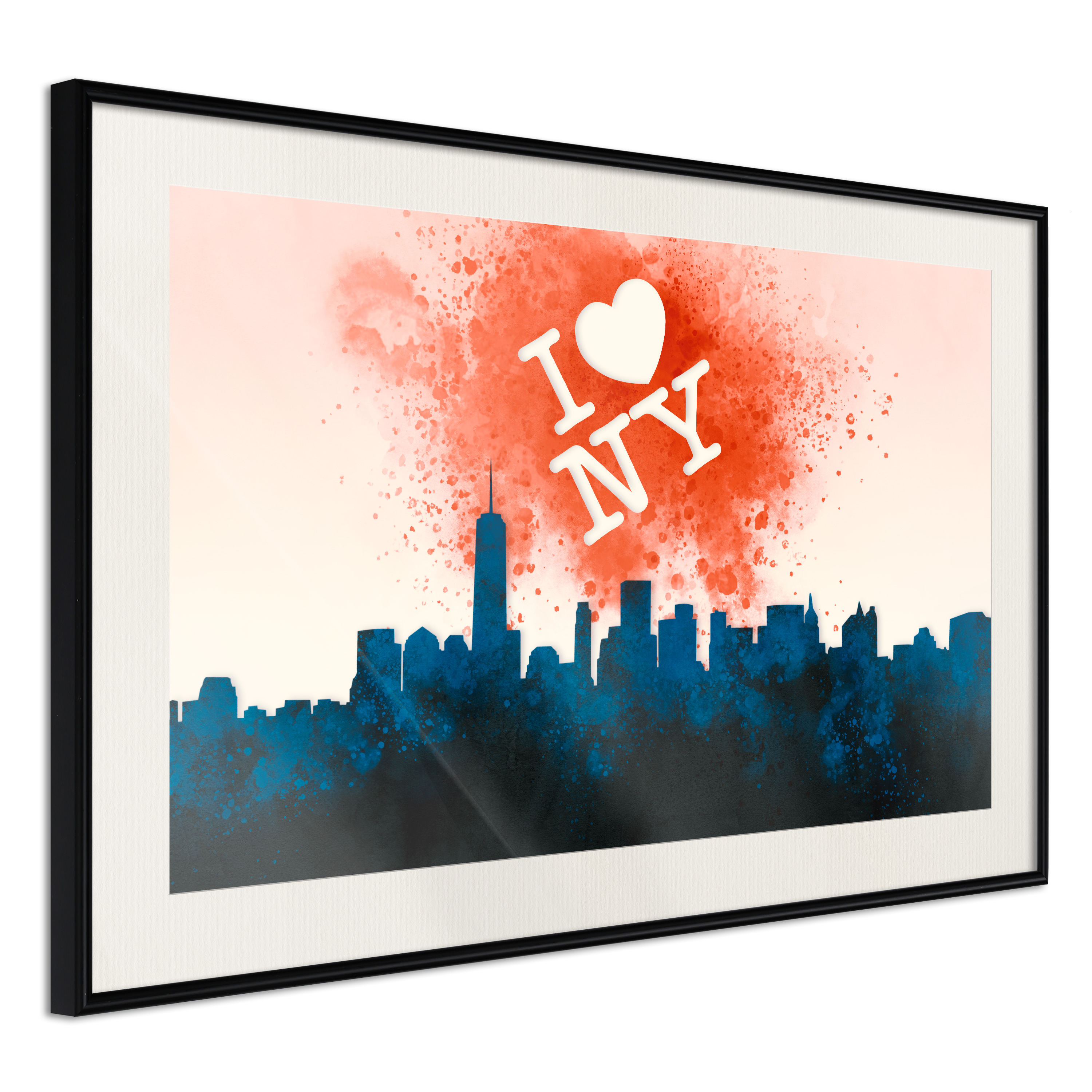 Poster Artgeist Affisch I Love NY