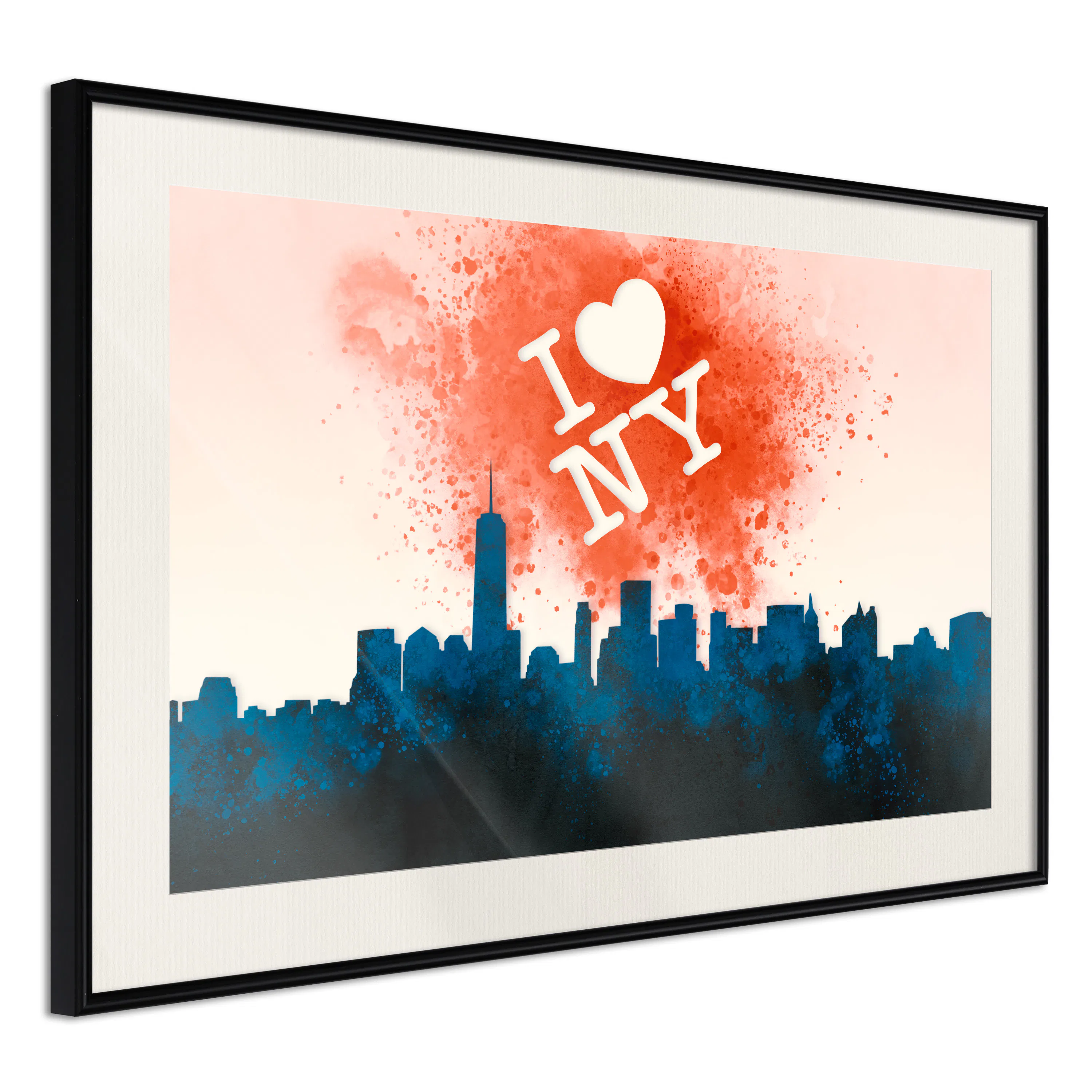 Poster Artgeist Affisch I Love NY