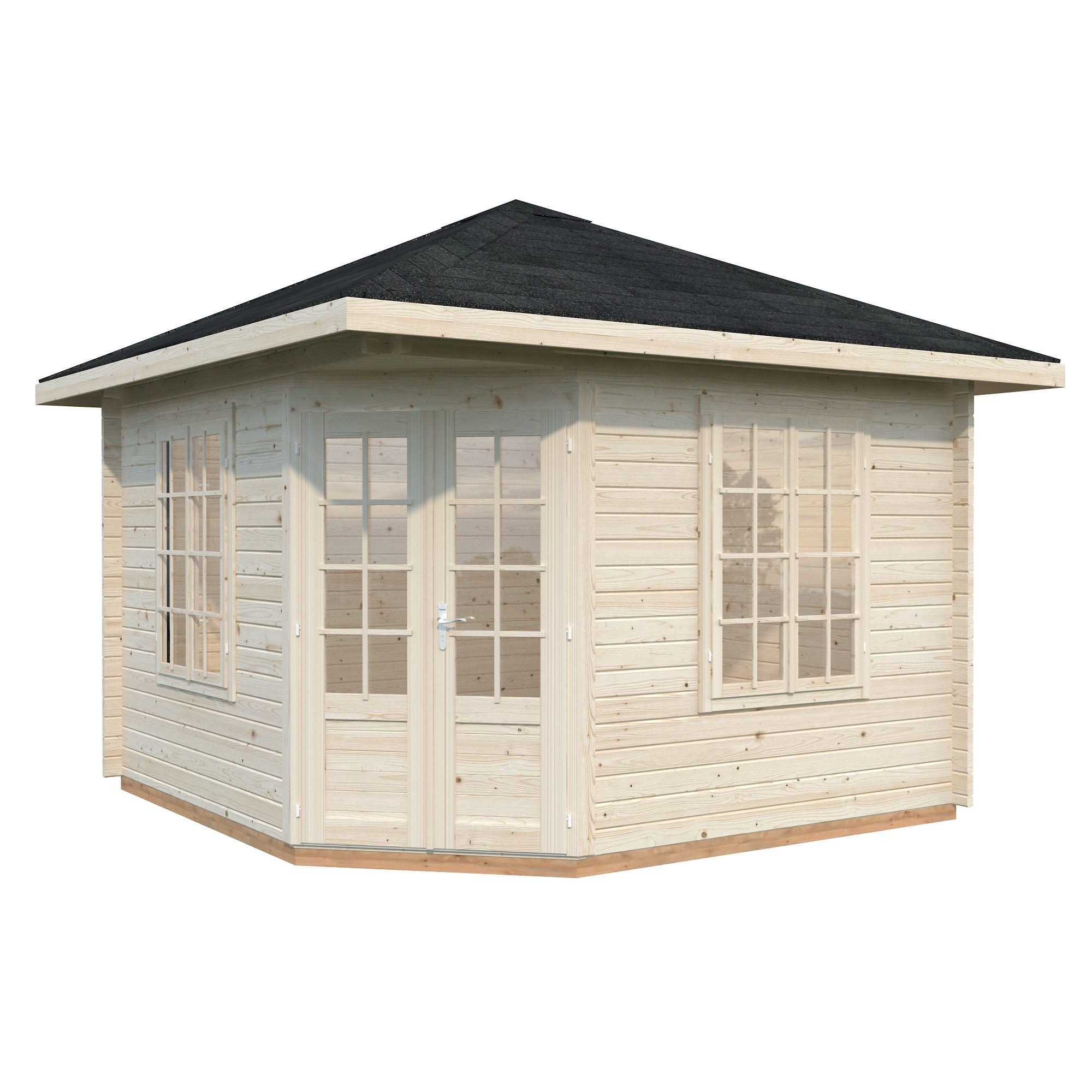 Melanie 9,6 m2 Impregnerad transparent
