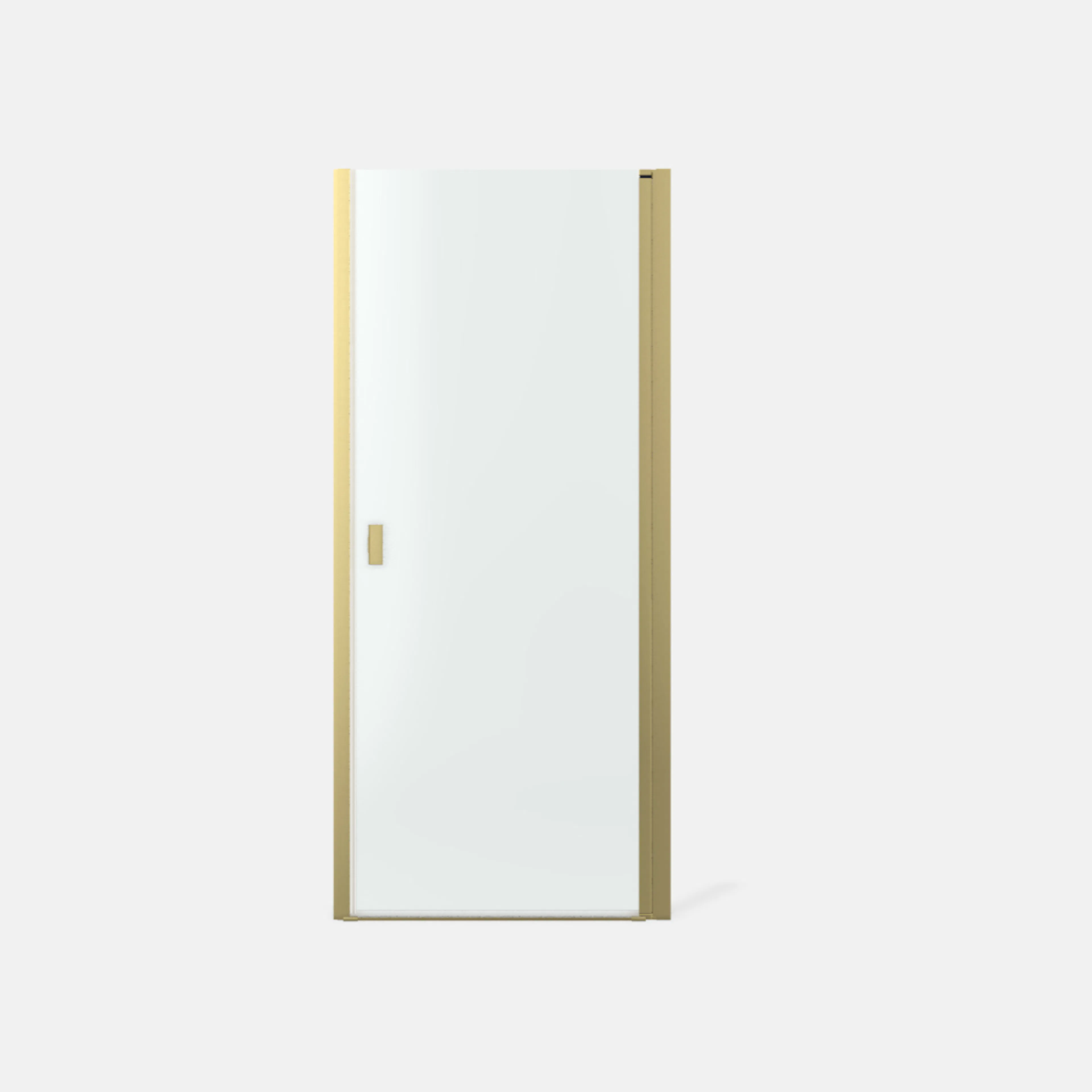 Noma 20 svängdörr höger 800 mm 6 mm glas med borstad mӓssing Bredd: 800 mm, Borstad Mässing