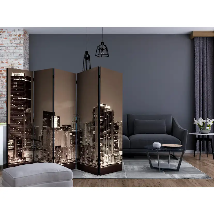 Rumsavdelare Arkiio Miami in Sepia II 225x172 cm