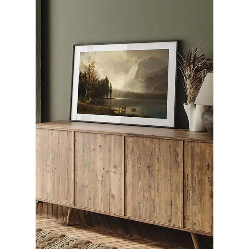 Poster Gallerix Estes Park Colorado Whyte's Lake By Albert Bierstadt