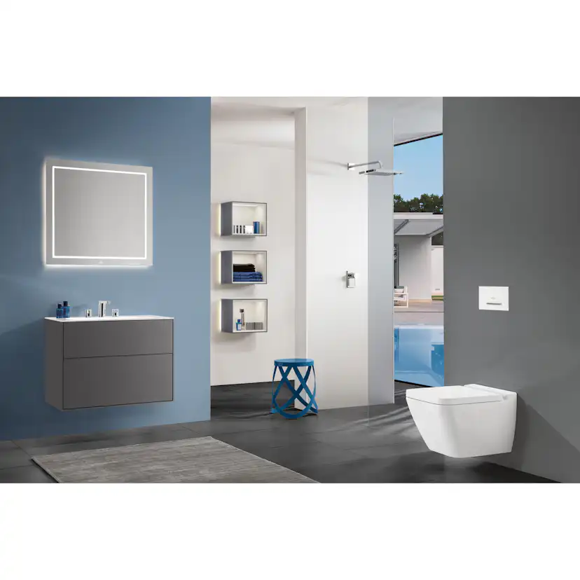 Badrumshylla Villeroy & Boch Finion 42 cm med Belysning