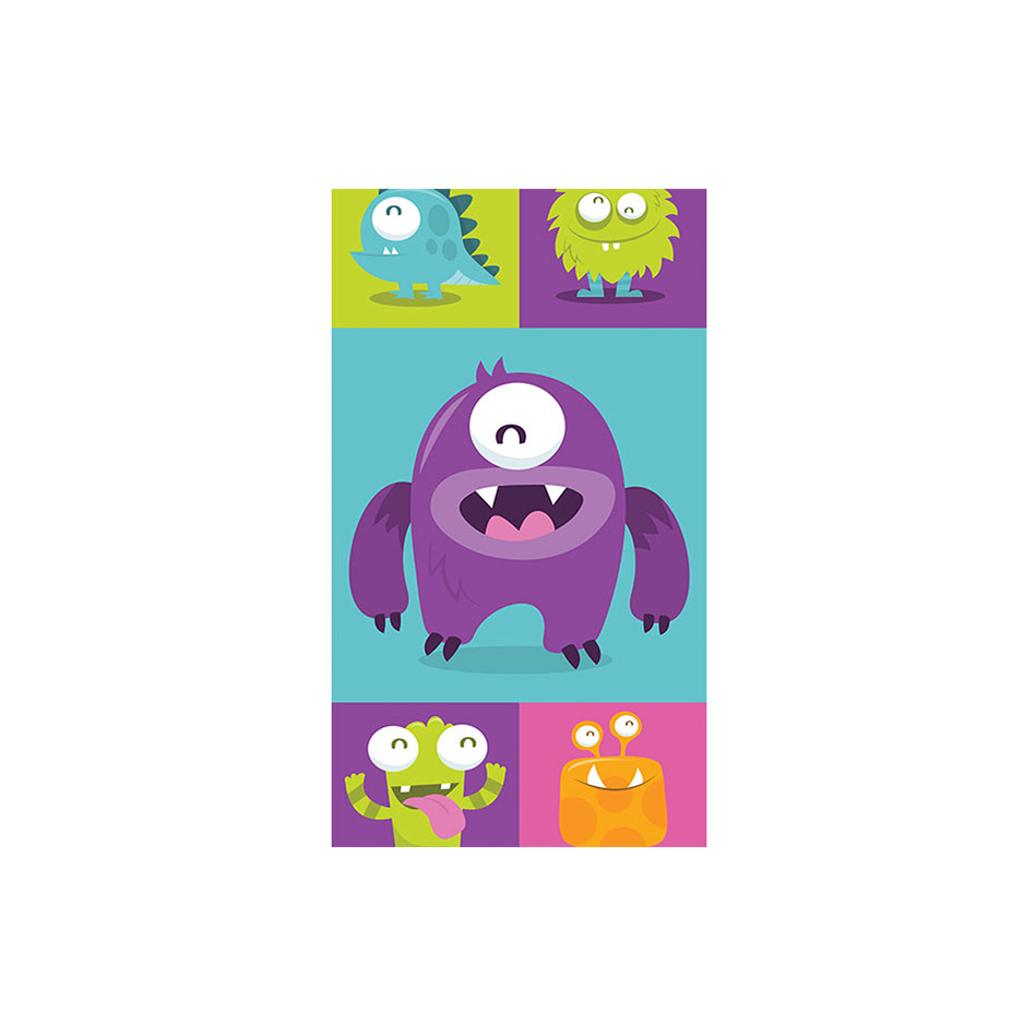 Fototapet Arkiio Lovely Monsters 50x1000 cm
