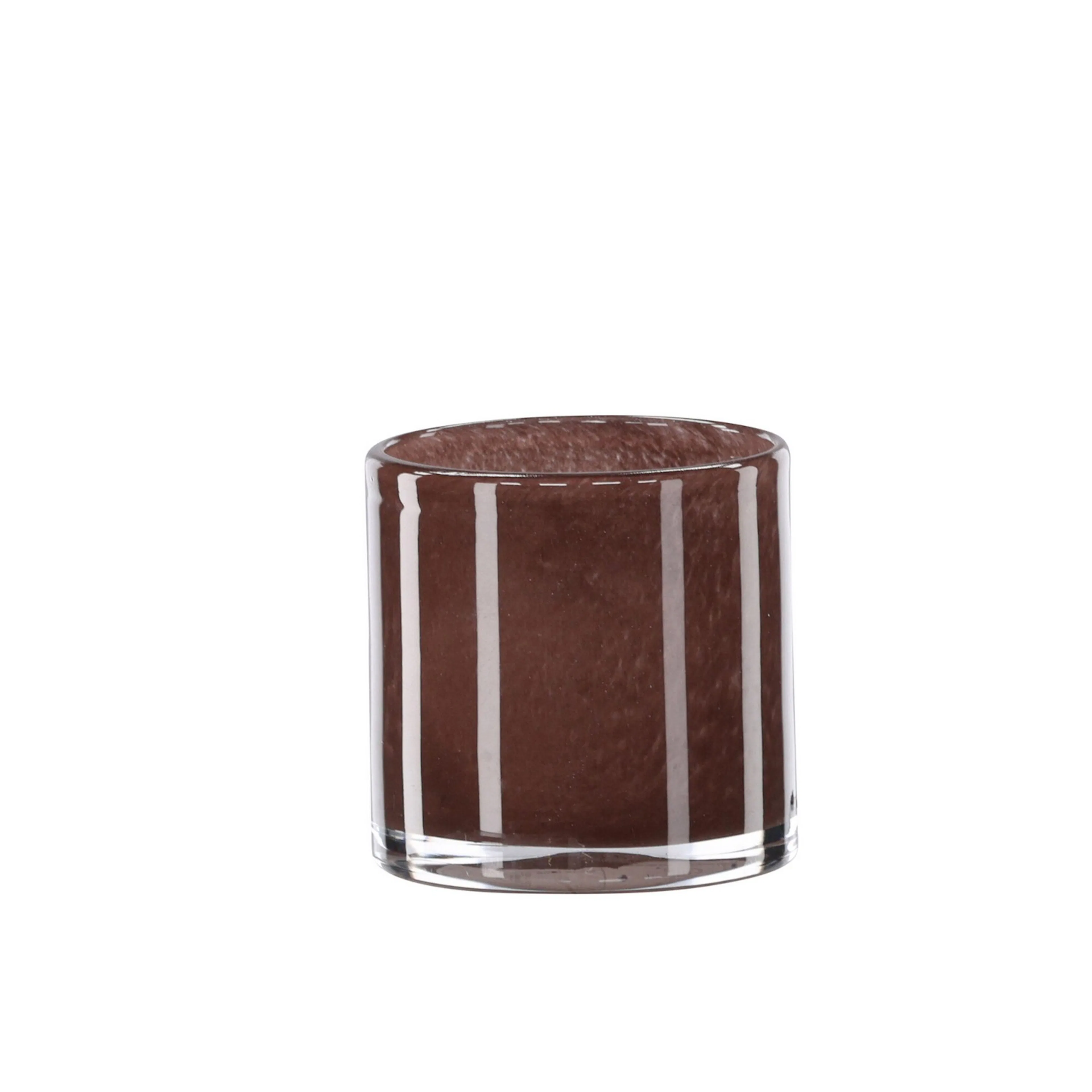 Glora Lantern -  Brown - 8*8Hcm Brun, H: 80 mm