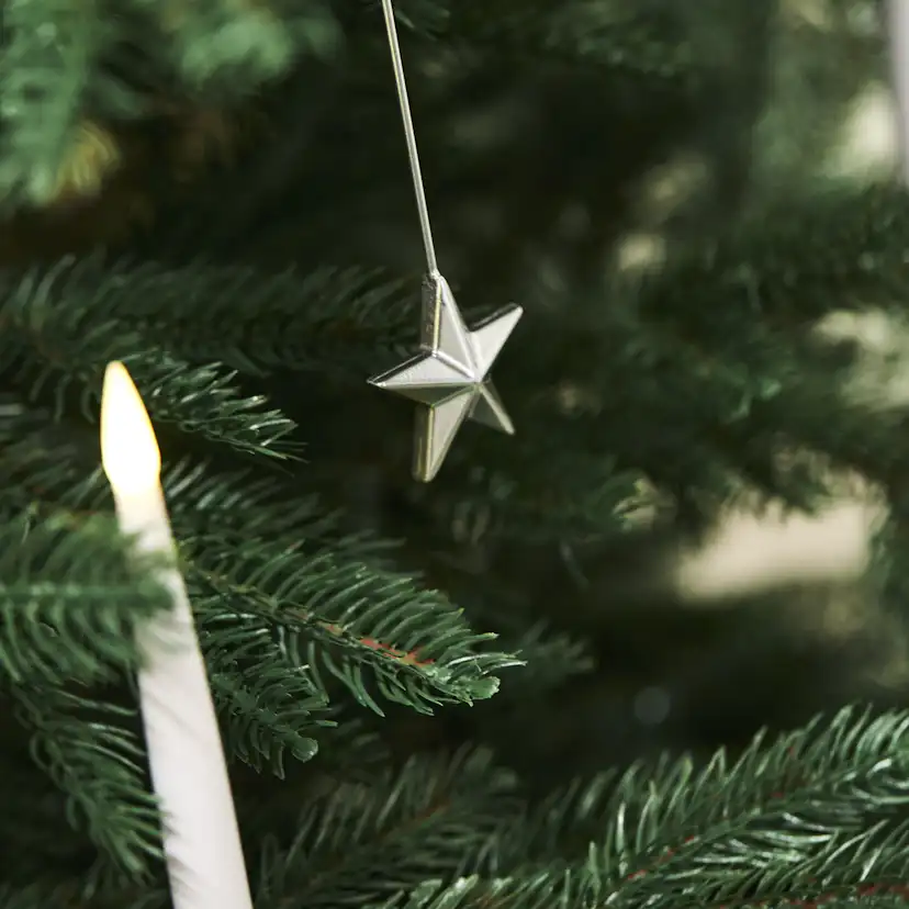 Julgransljus Nordic Winter 20 st med Hållare och Fjärrkontroll