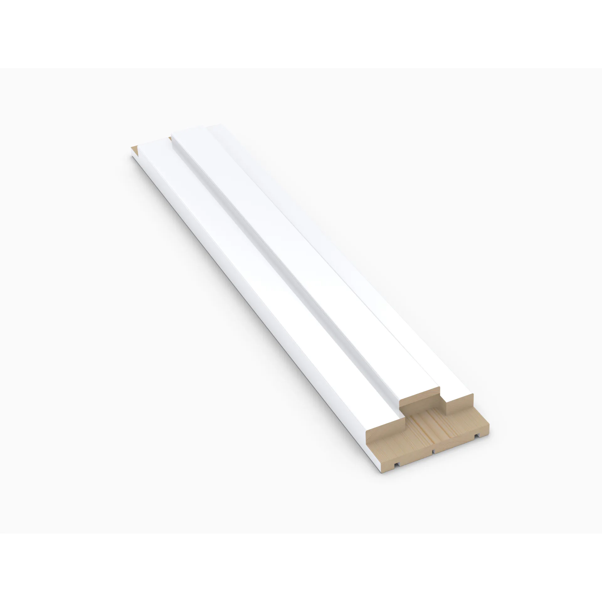 Överstycke 92 med Tätning Vit 70 cm Överstycke Vit+Tätning, 9,2x70 cm
