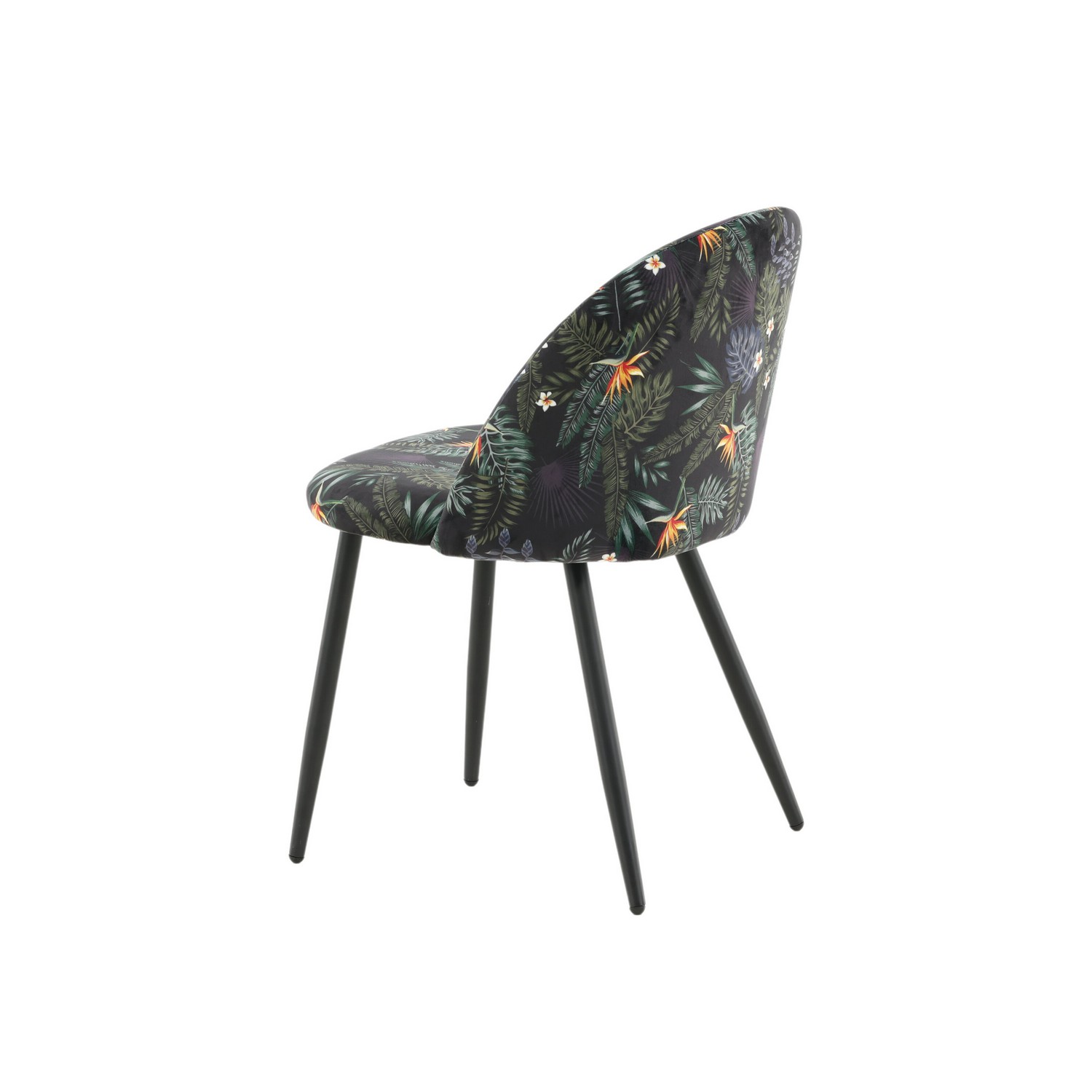 Matstol Venture Home Velvet Blommönstrad