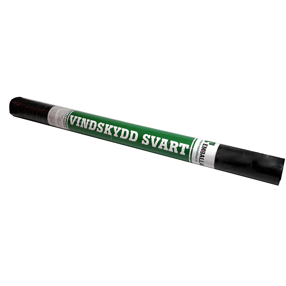 Vindskydd Tecca Svart 125 cmx20 m