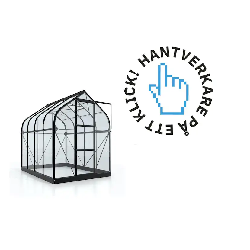 Montering Växthus Vitavia Diana 5 kvm